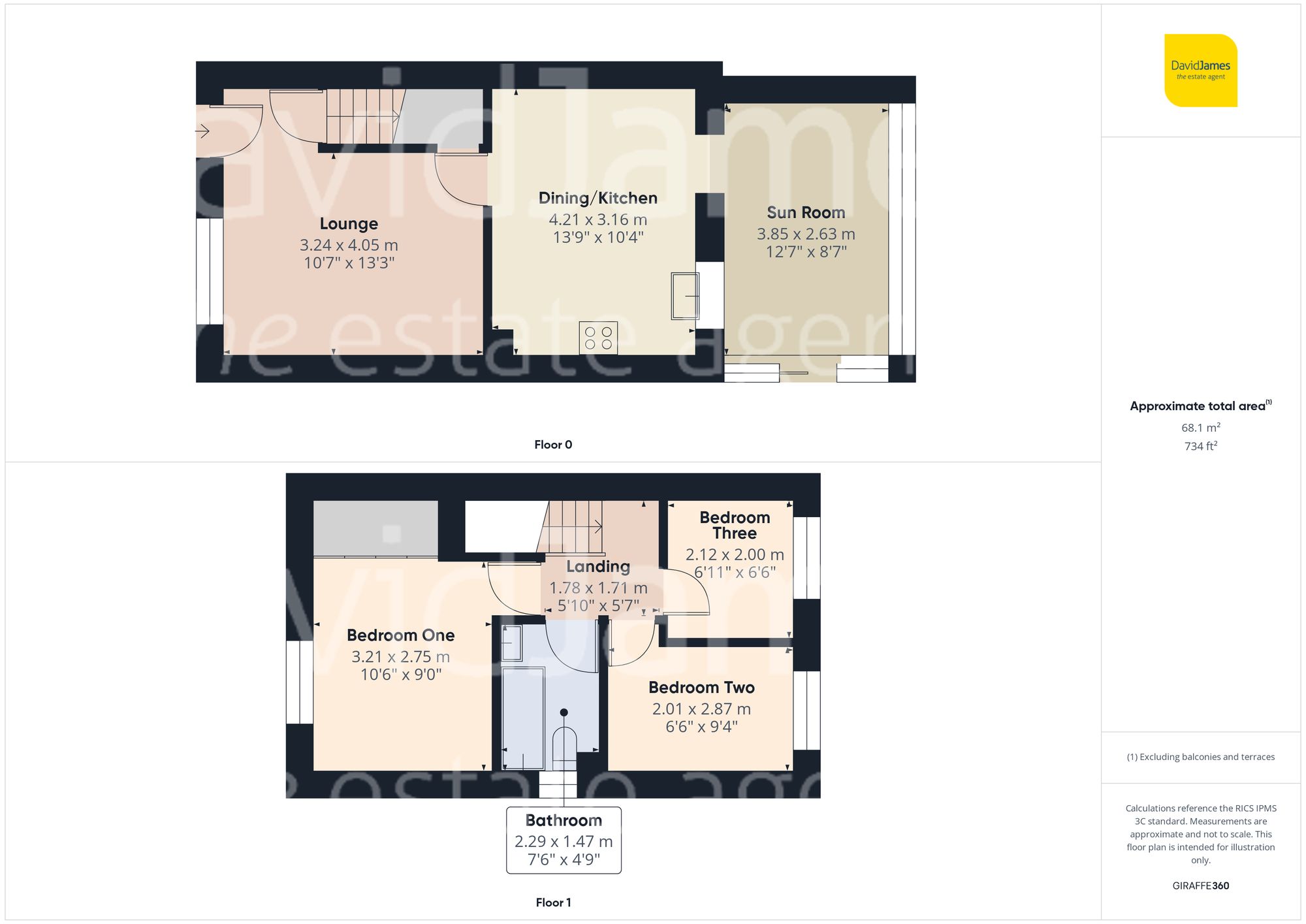 Floorplan for Finsbury Road, Arnold, Nottingham