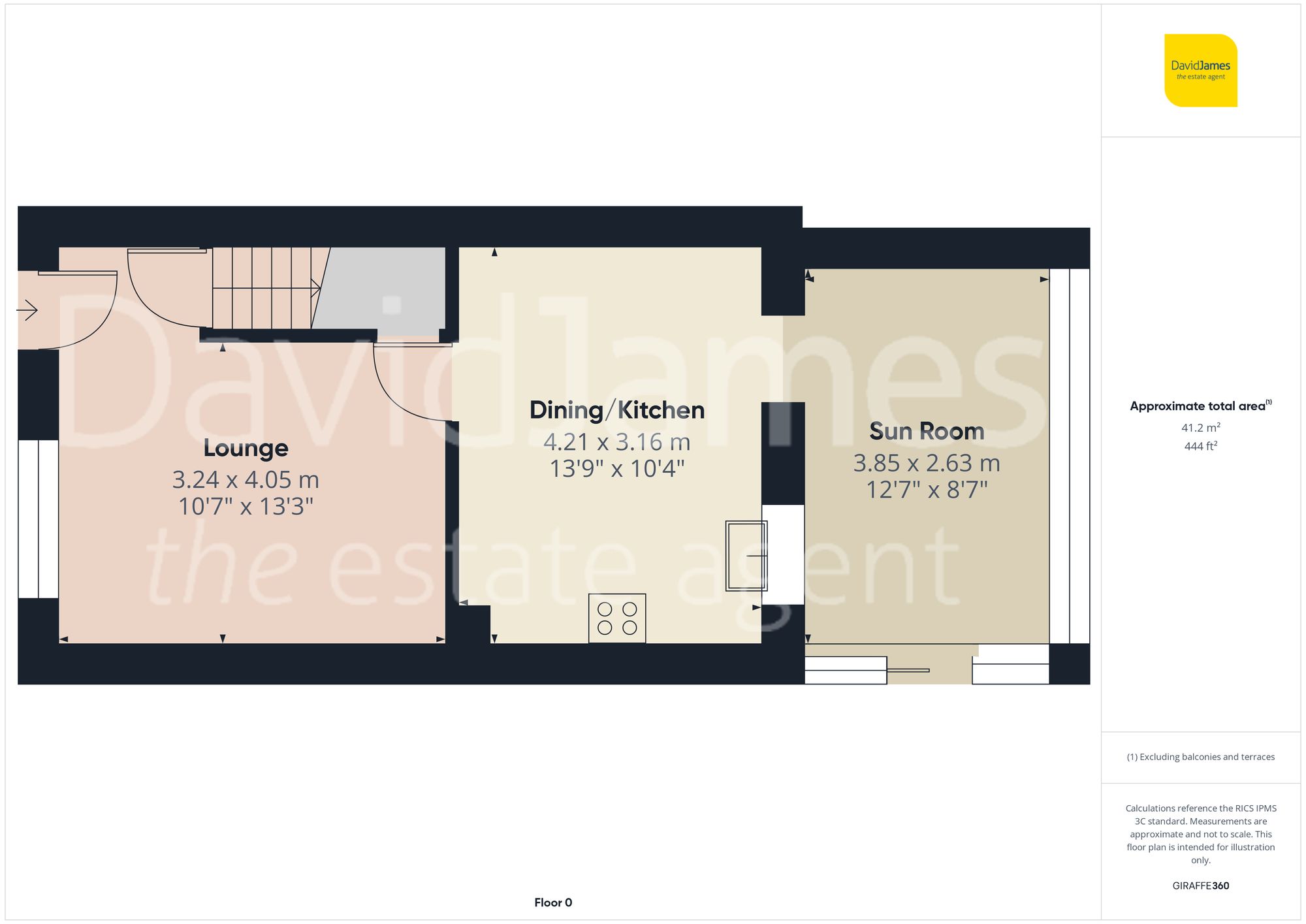 Floorplan for Finsbury Road, Arnold, Nottingham