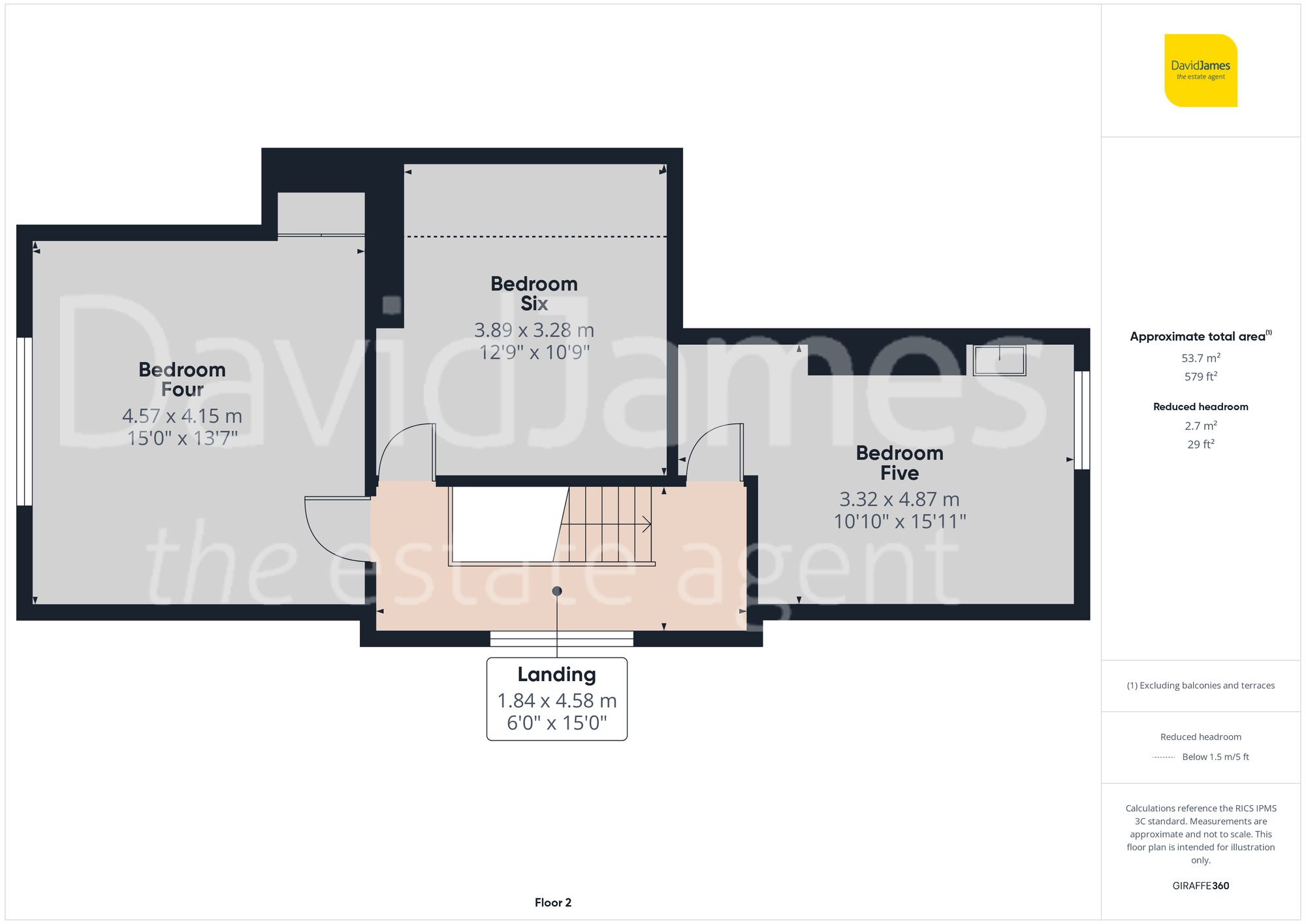 Floorplan for Tavistock Drive, Mapperley Park, Nottingham
