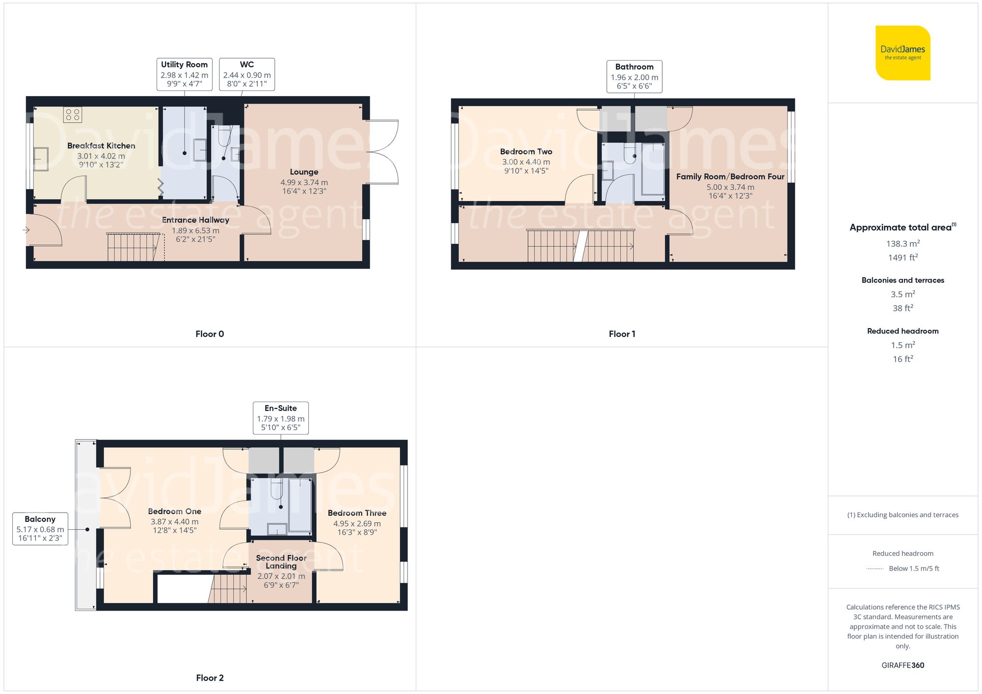 Floorplan for Enderleigh Mews, Alexandra Park, Nottingham