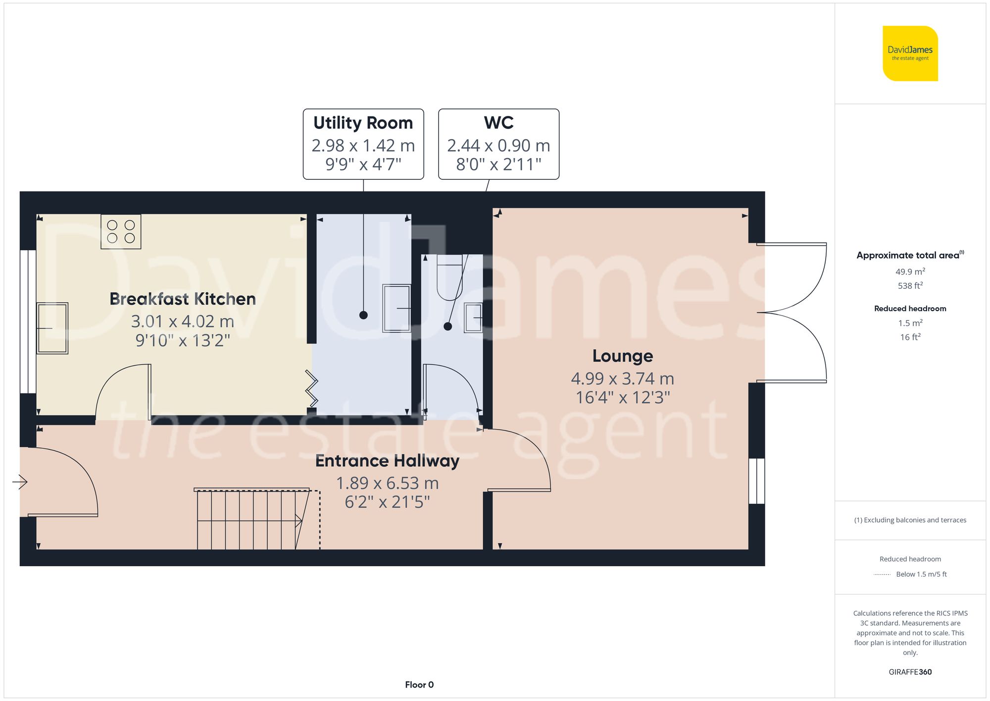 Floorplan for Enderleigh Mews, Alexandra Park, Nottingham