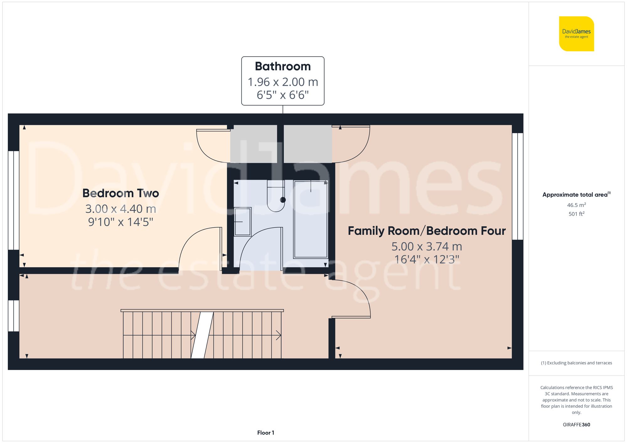 Floorplan for Enderleigh Mews, Alexandra Park, Nottingham