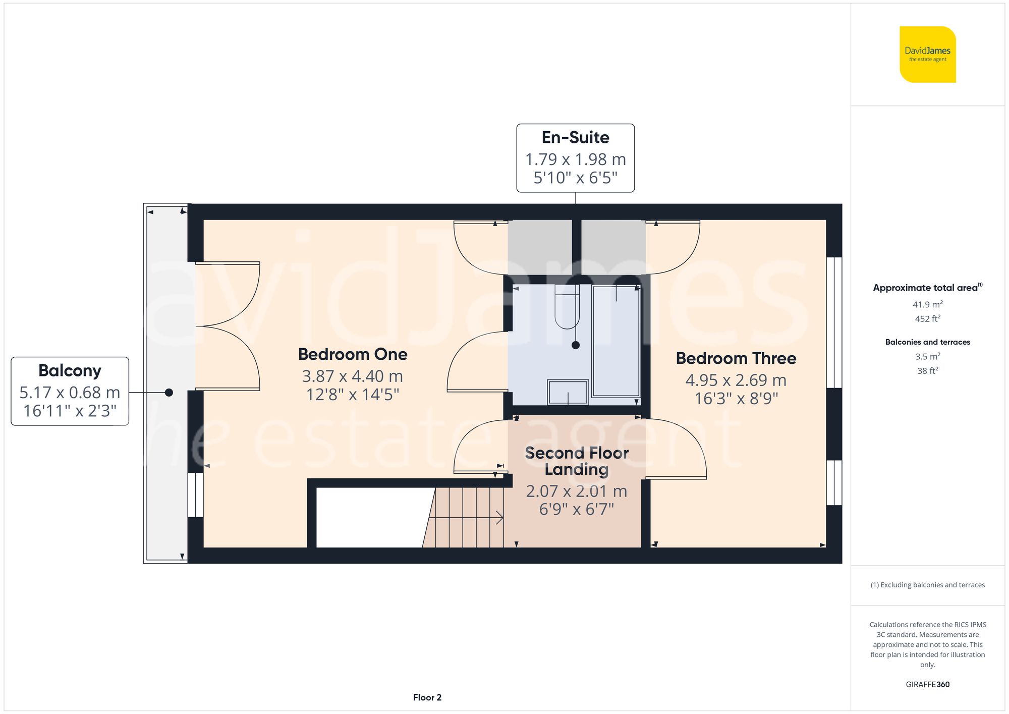 Floorplan for Enderleigh Mews, Alexandra Park, Nottingham