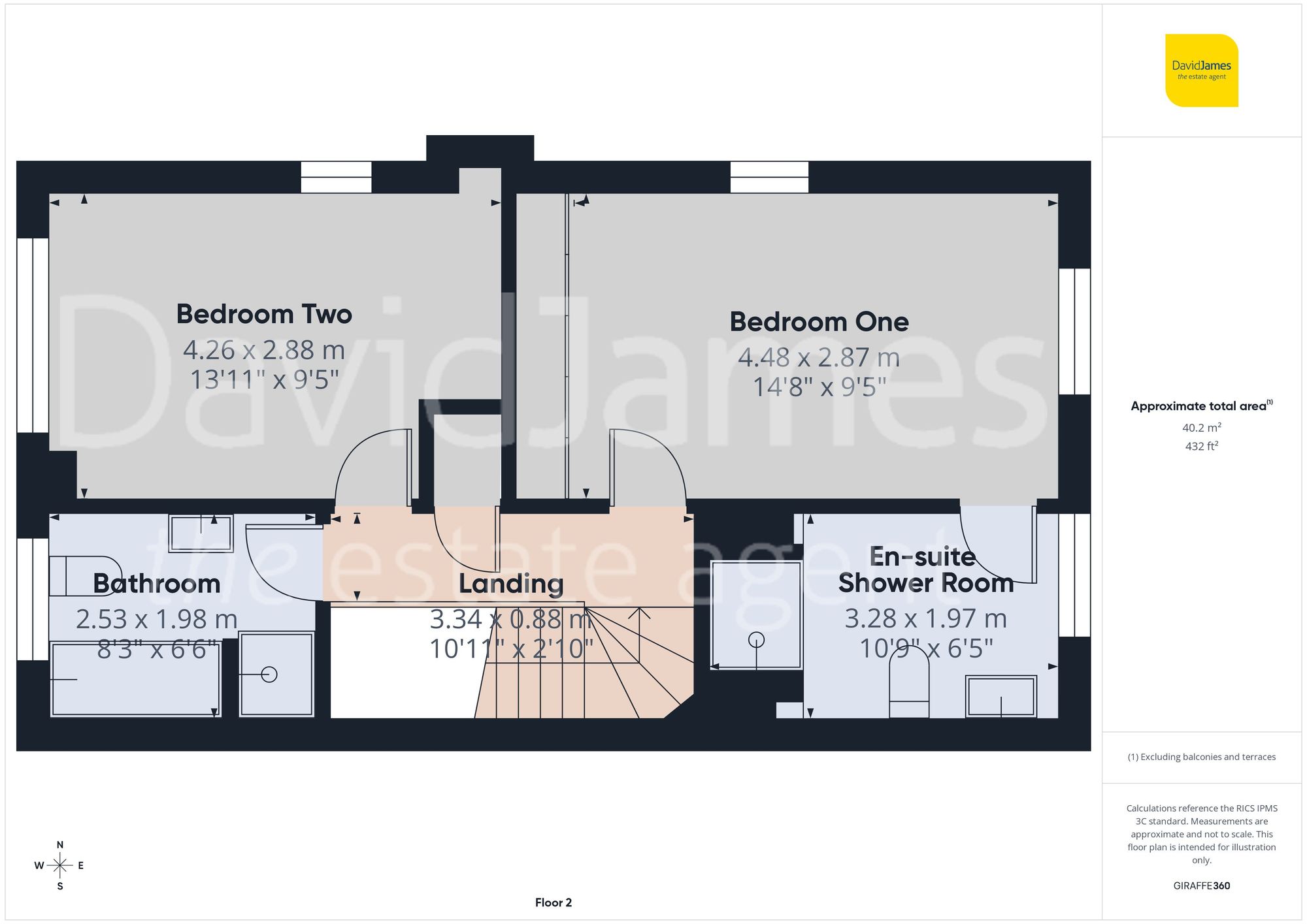 Floorplan for Park Wharf, Castle Boulevard, Nottingham