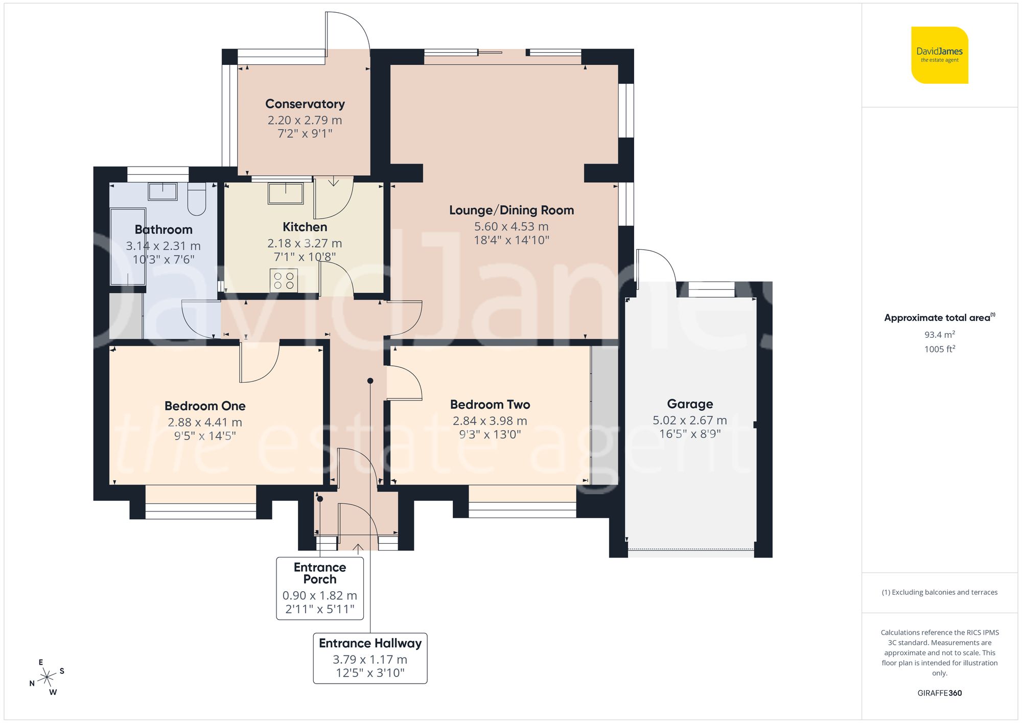 Floorplan for Gorse Close, Calverton, Nottingham