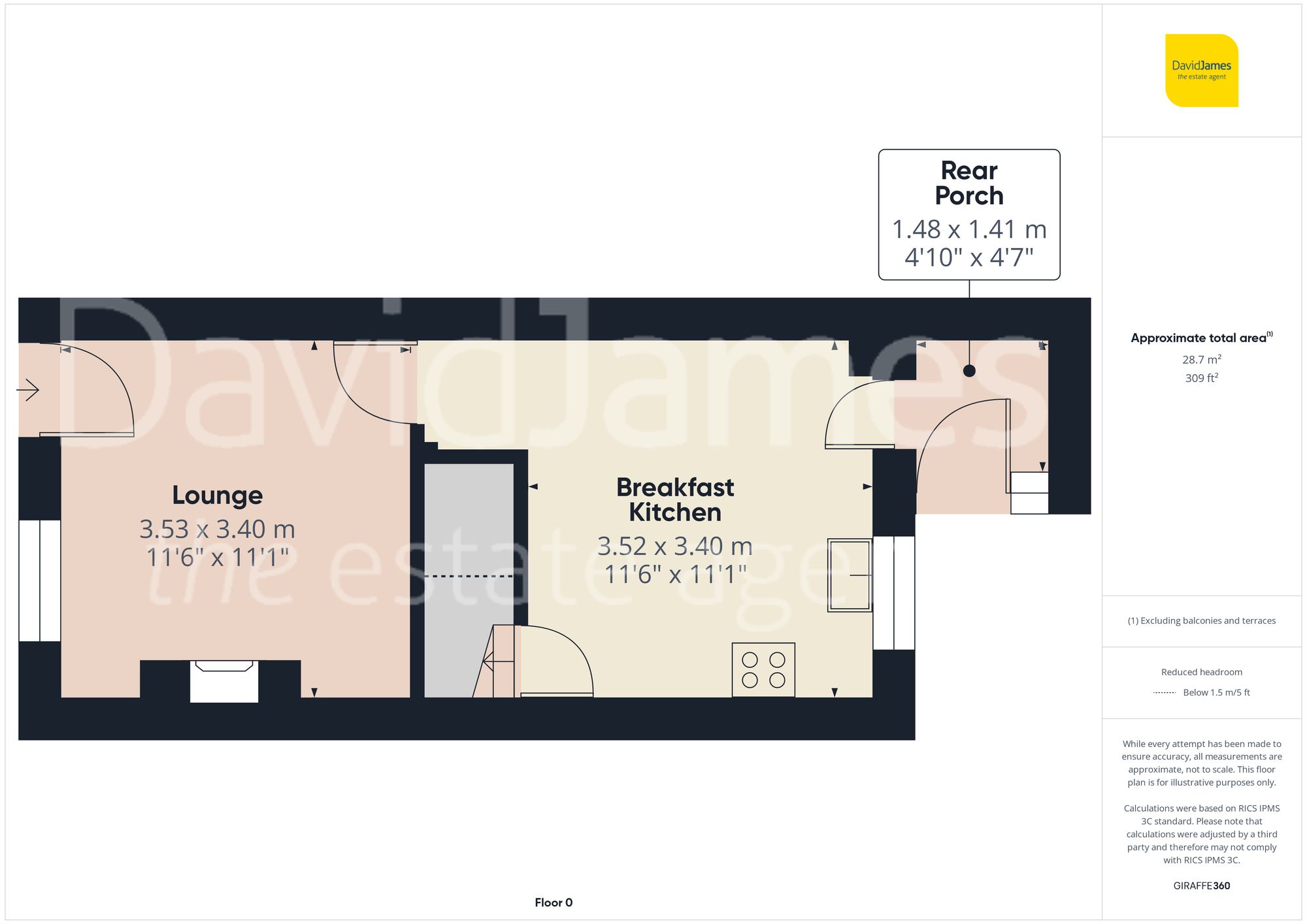 Floorplan for Sketchley Street, Thorneywood, Nottingham