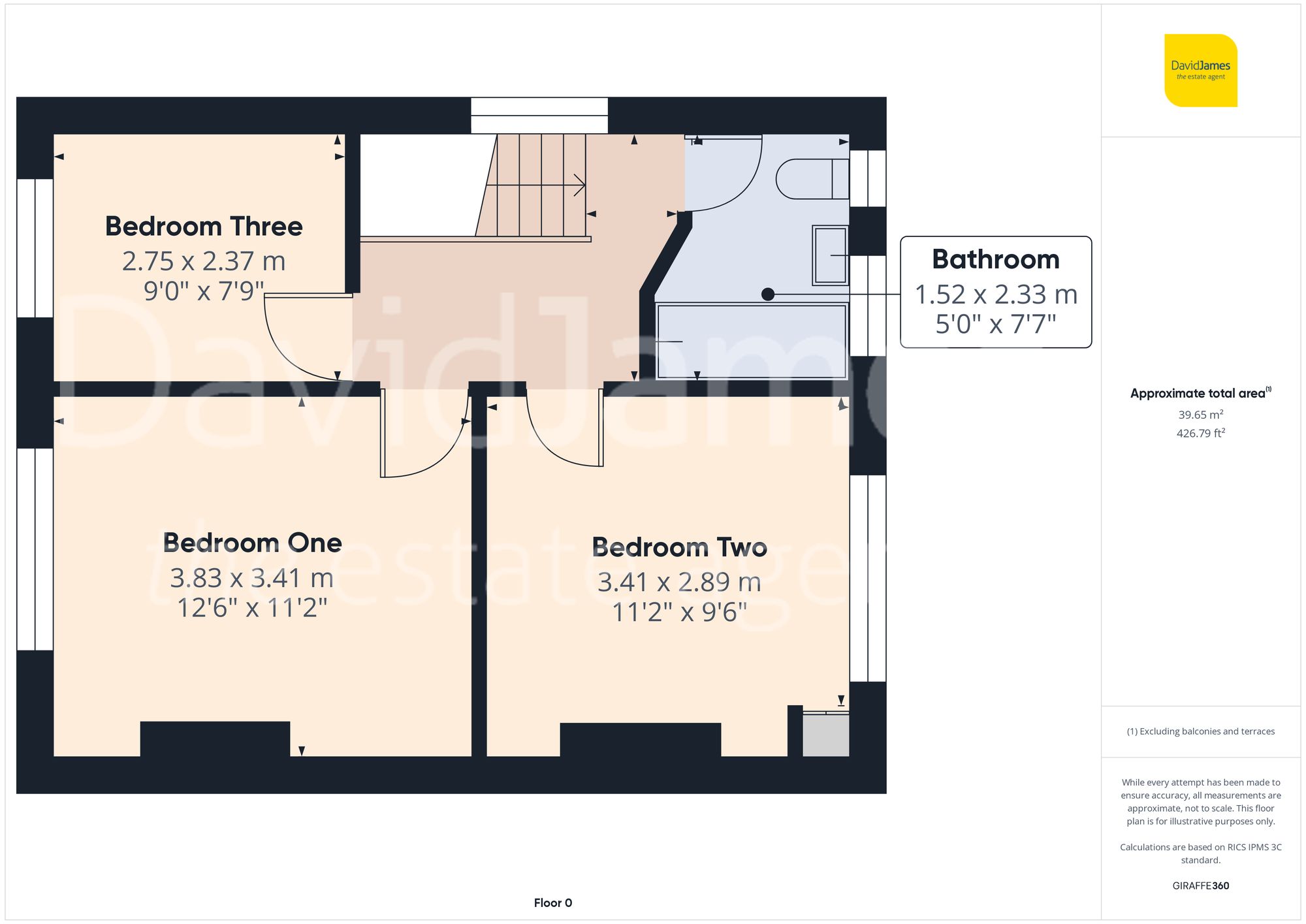 Floorplan for Swains Avenue, Bakersfield, Nottingham