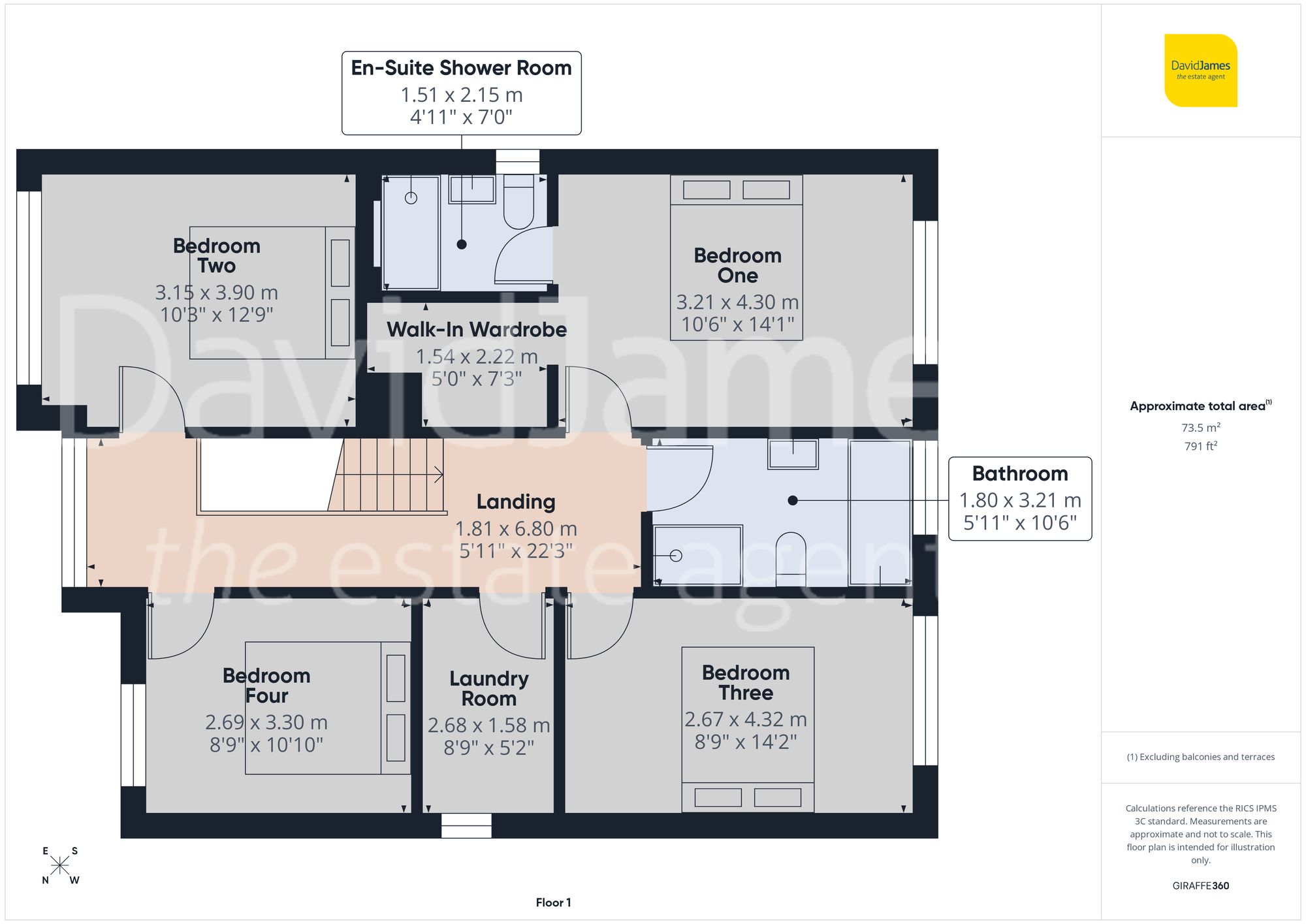 Floorplan for Gardenia Grove, Mapperley, Nottingham
