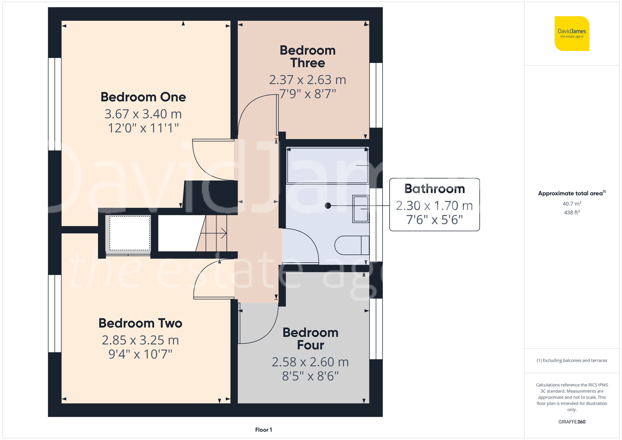 Floorplan for Grimesmoor Road, Calverton, Nottingham