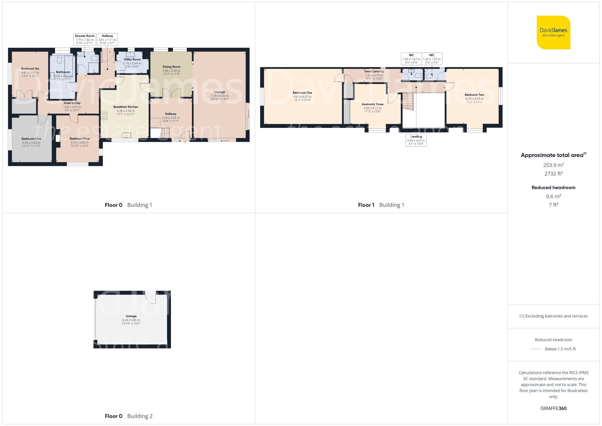 Floorplan for Norcroft, Wild Hill, Teversal, Nottinghamshire