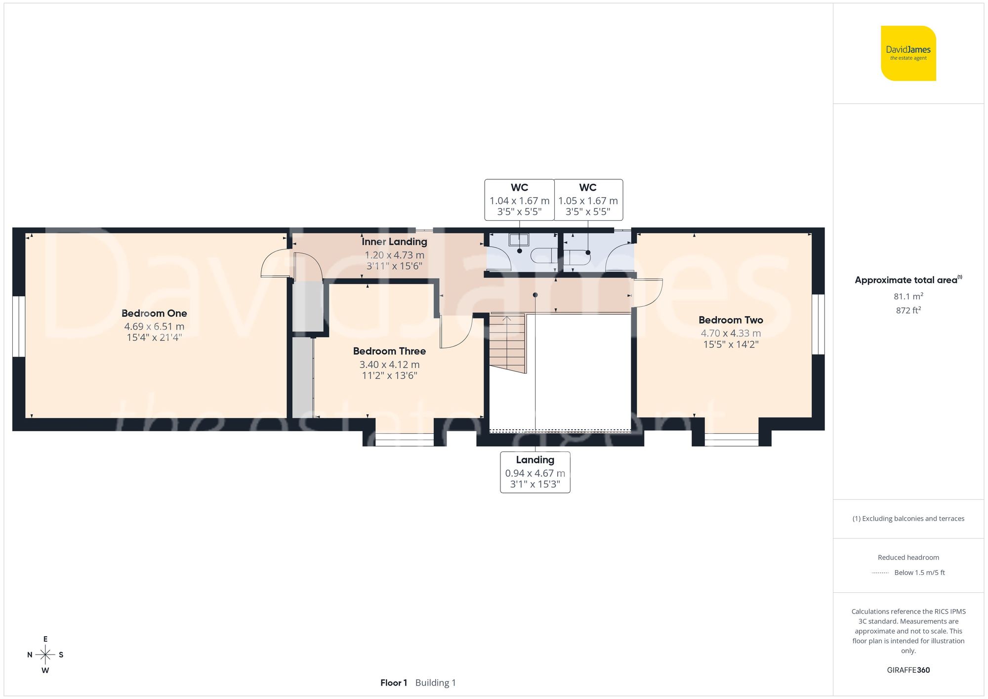 Floorplan for Norcroft, Wild Hill, Teversal, Nottinghamshire