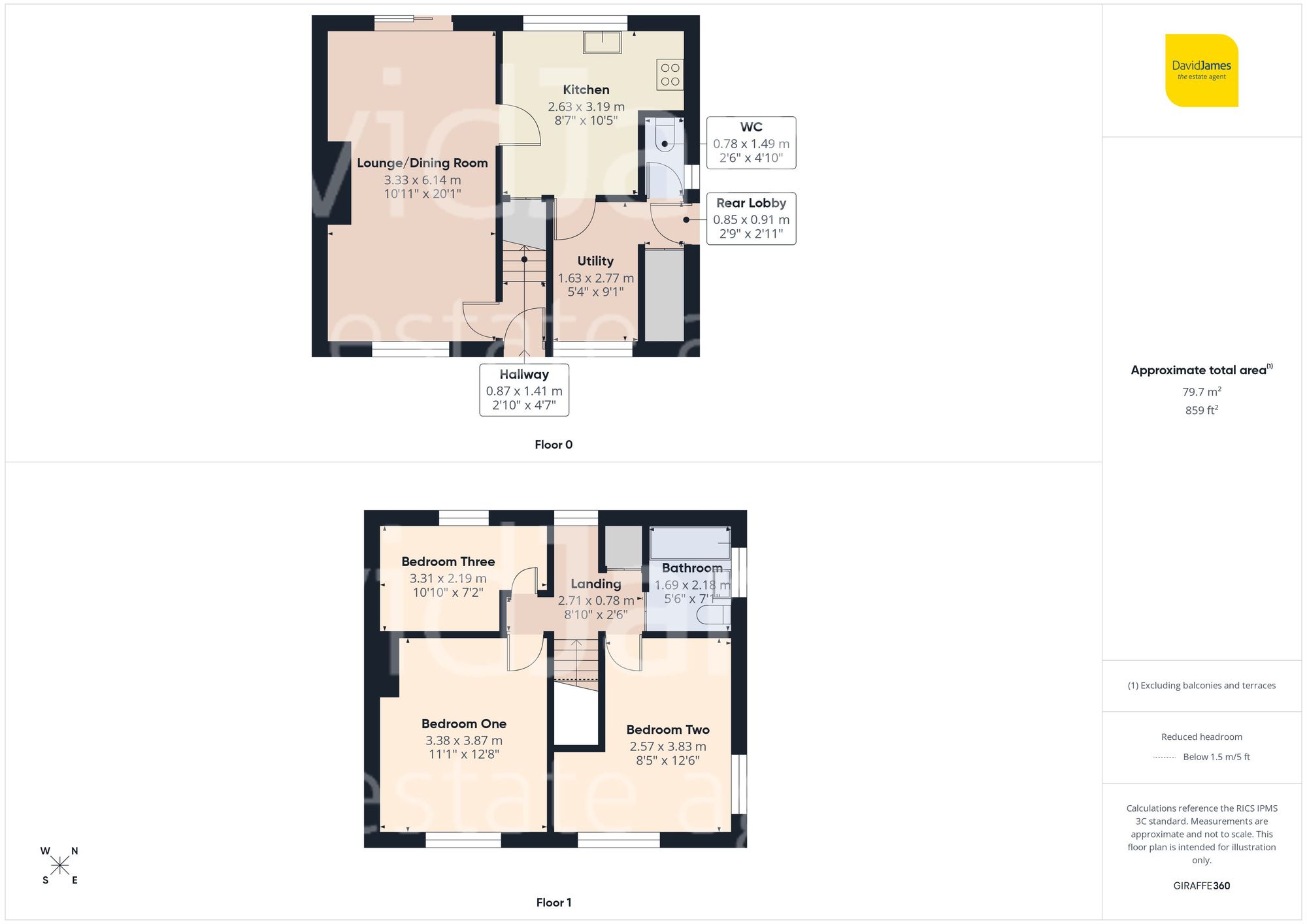 Floorplan for York Street, Sutton in Ashfield, Nottinghamshire