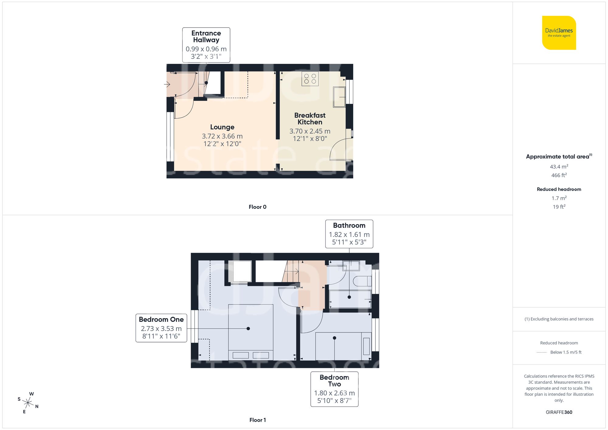 Floorplan for Astley Drive, Mapperley, Nottingham