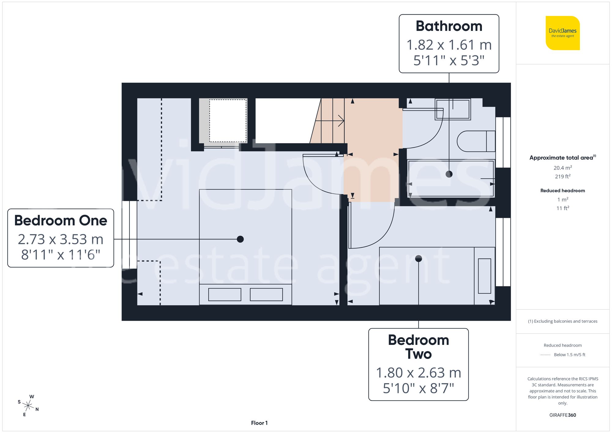 Floorplan for Astley Drive, Mapperley, Nottingham