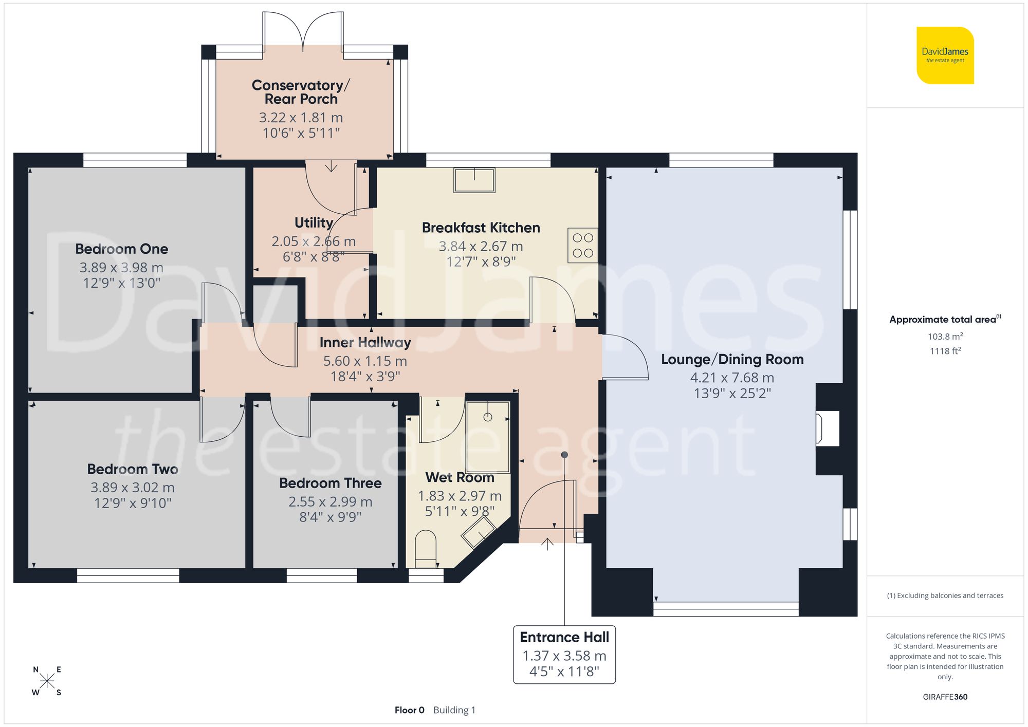Floorplan for Storthfield Way, South Normanton, Alfreton