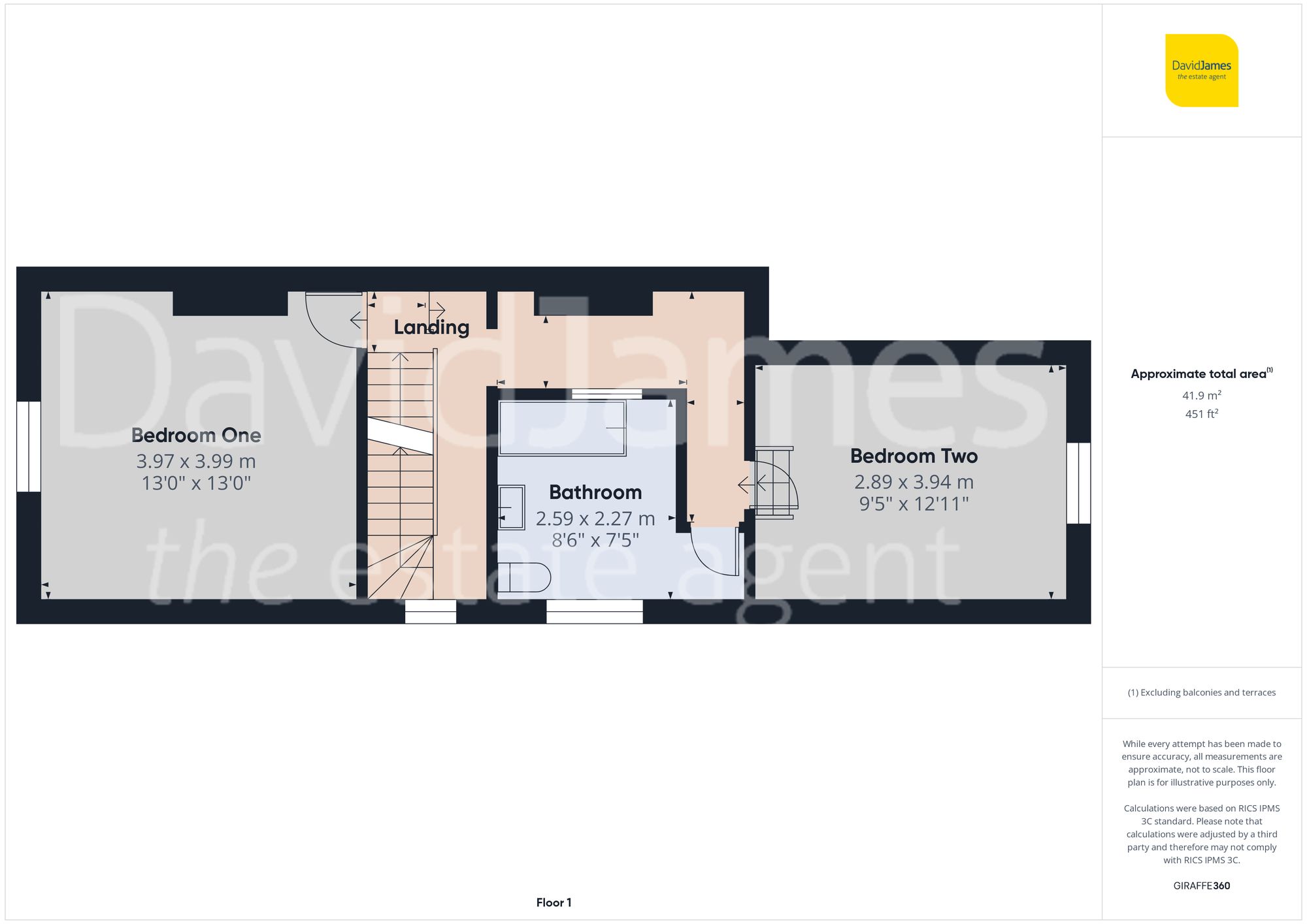 Floorplan for Vale Road, Colwick, Nottingham