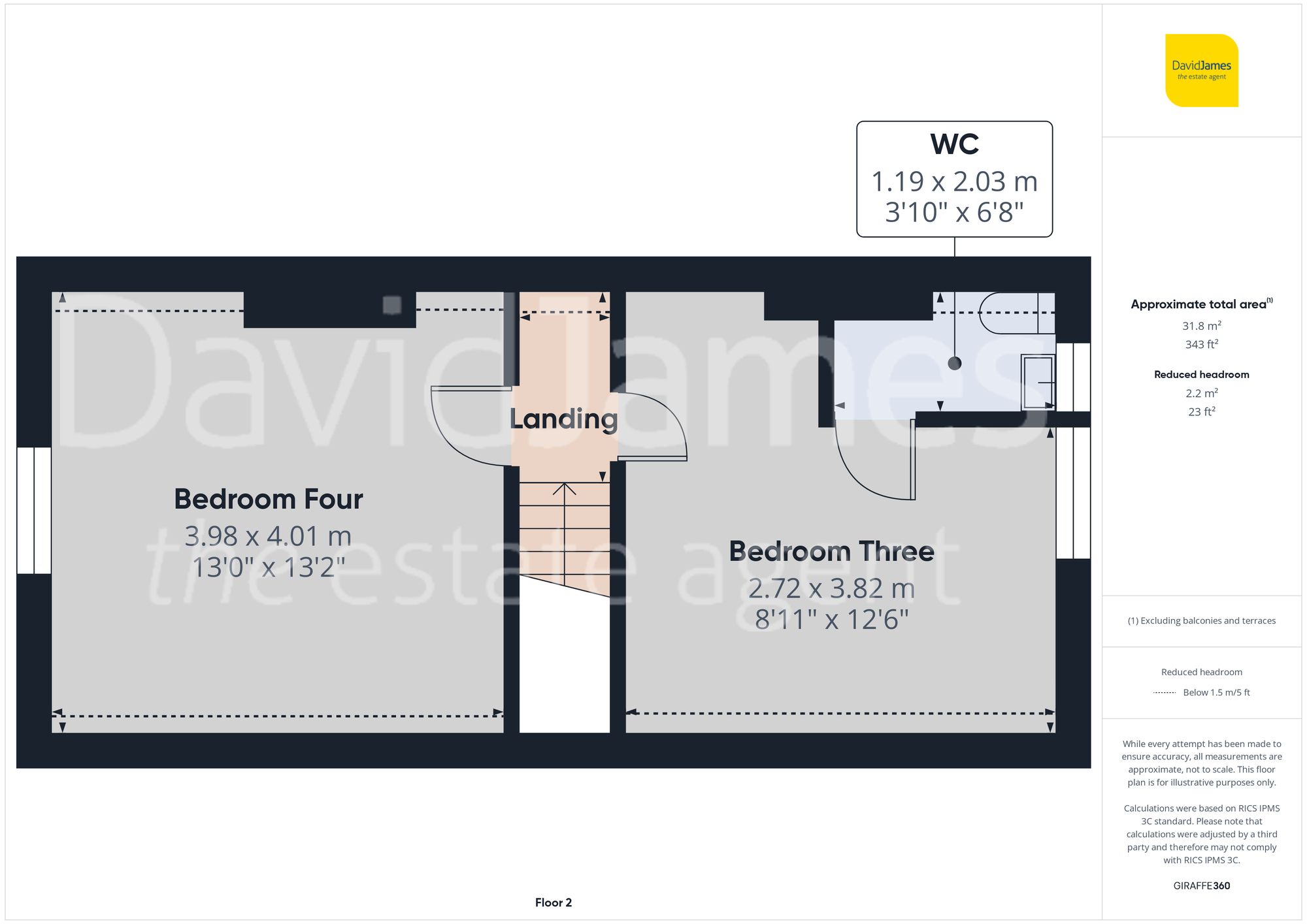 Floorplan for Vale Road, Colwick, Nottingham