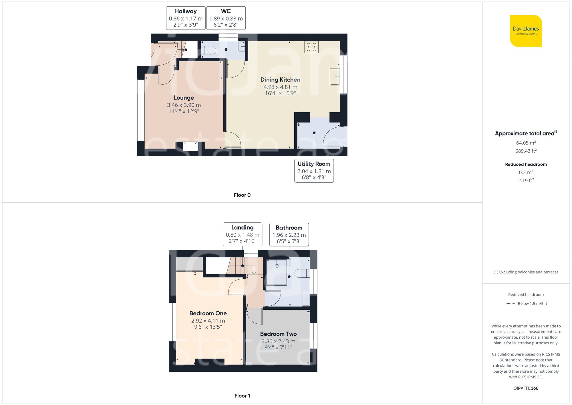 Floorplan for Norbett Road, Arnold, Nottingham
