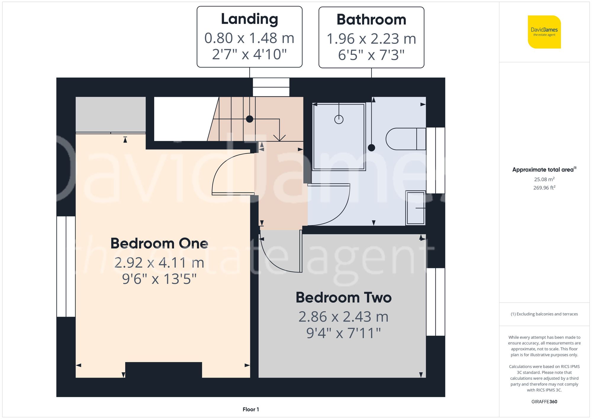 Floorplan for Norbett Road, Arnold, Nottingham