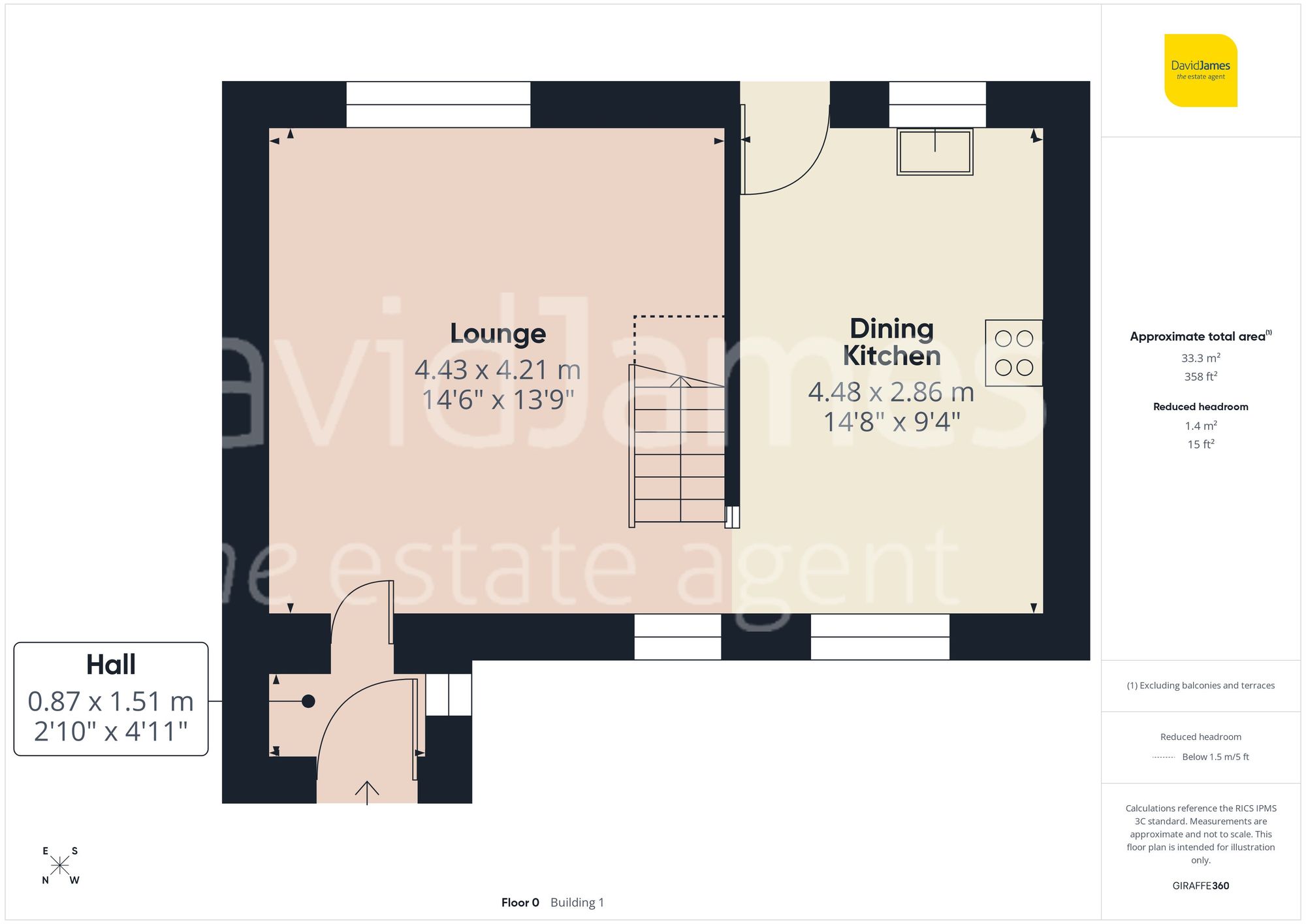 Floorplan for Spa Close, Sutton in Ashfield, Nottinghamshire