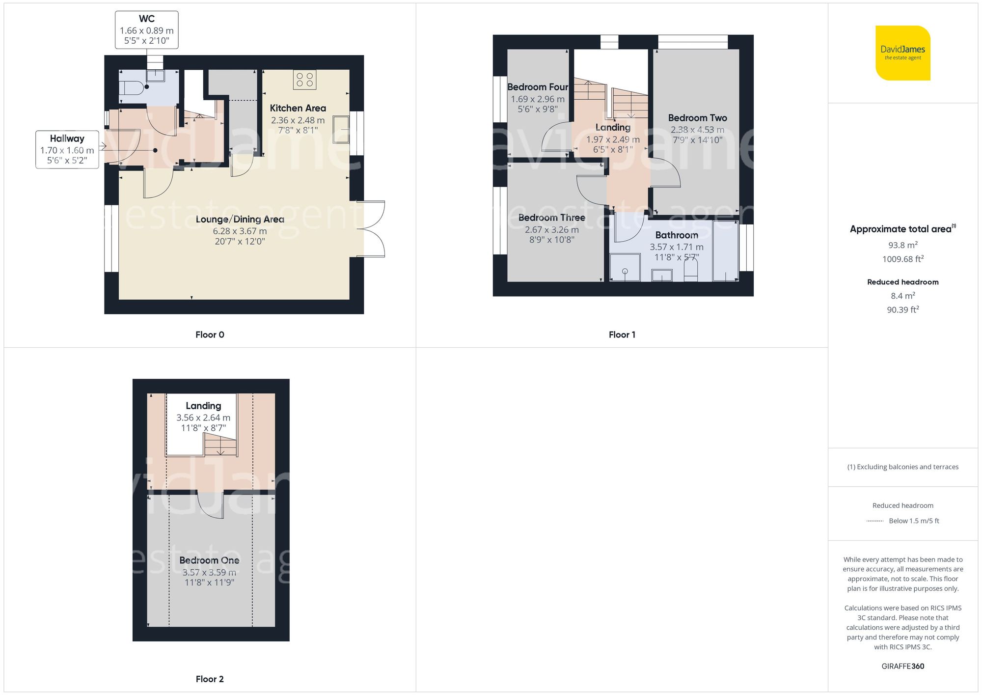 Floorplan for Simkin Avenue, Mapperley, Nottingham