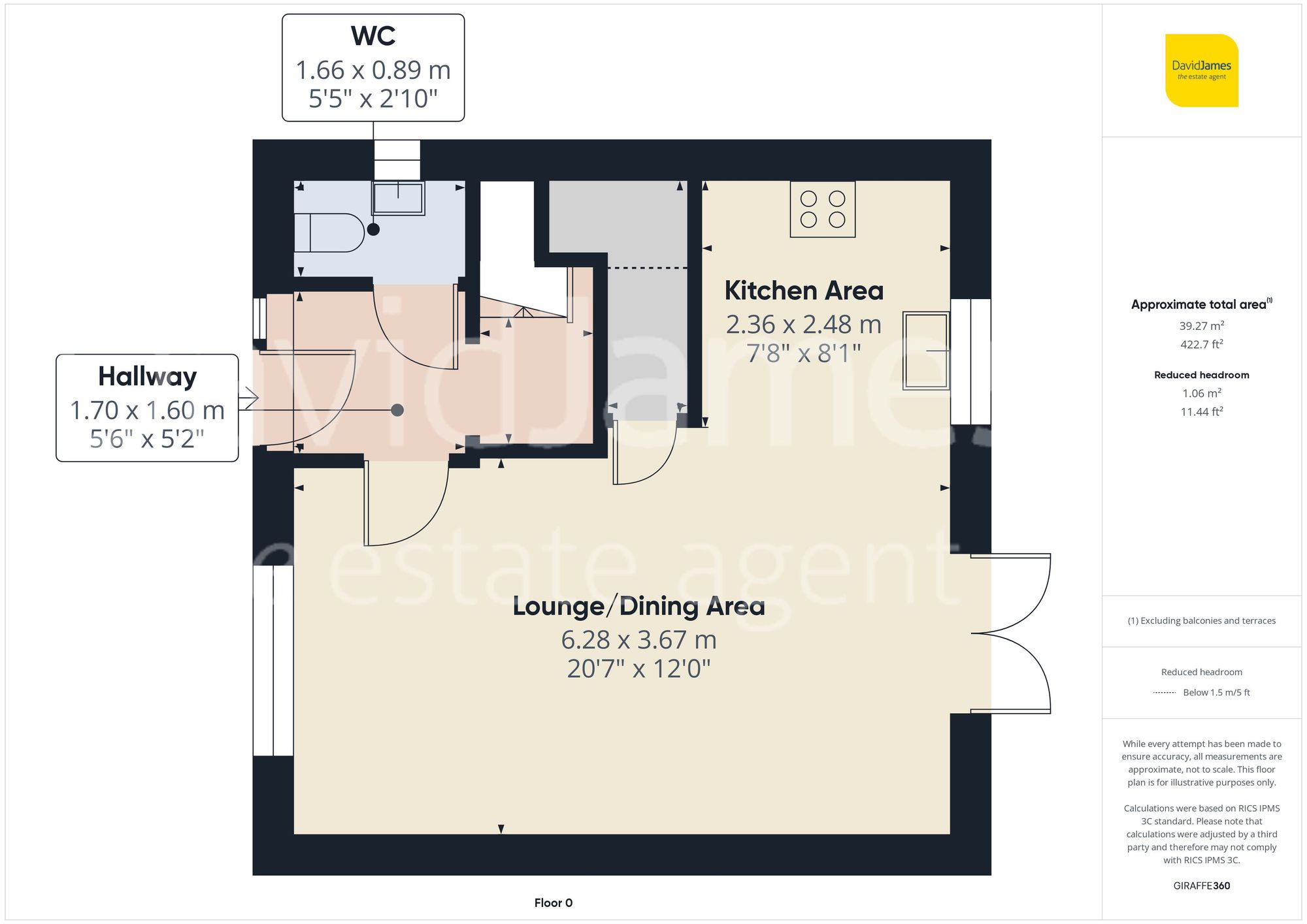 Floorplan for Simkin Avenue, Mapperley, Nottingham