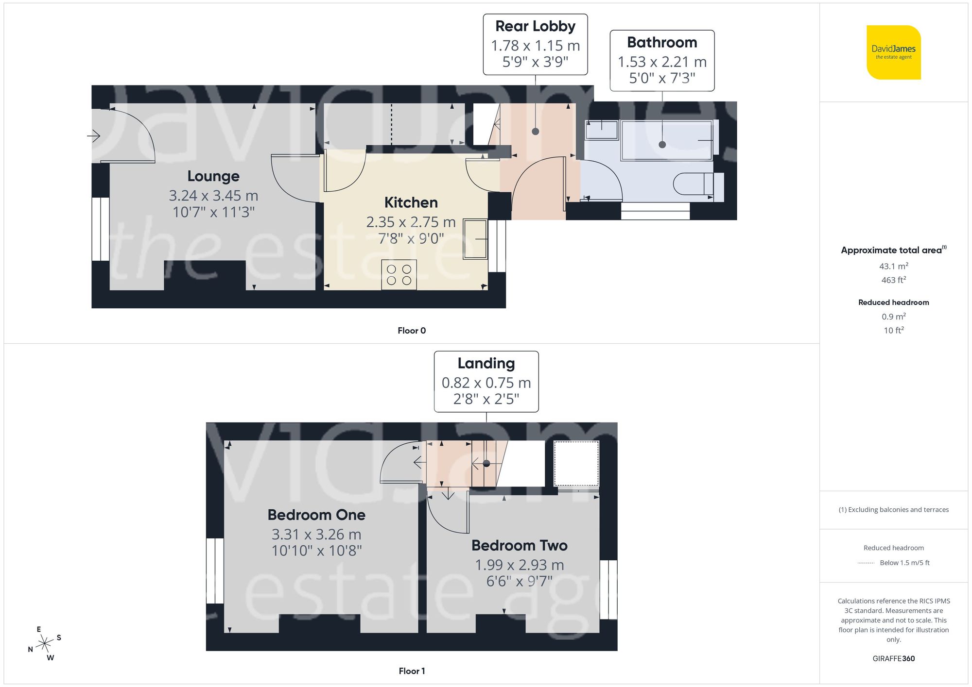 Floorplan for Alfreton Road, South Normanton, Derbyshire