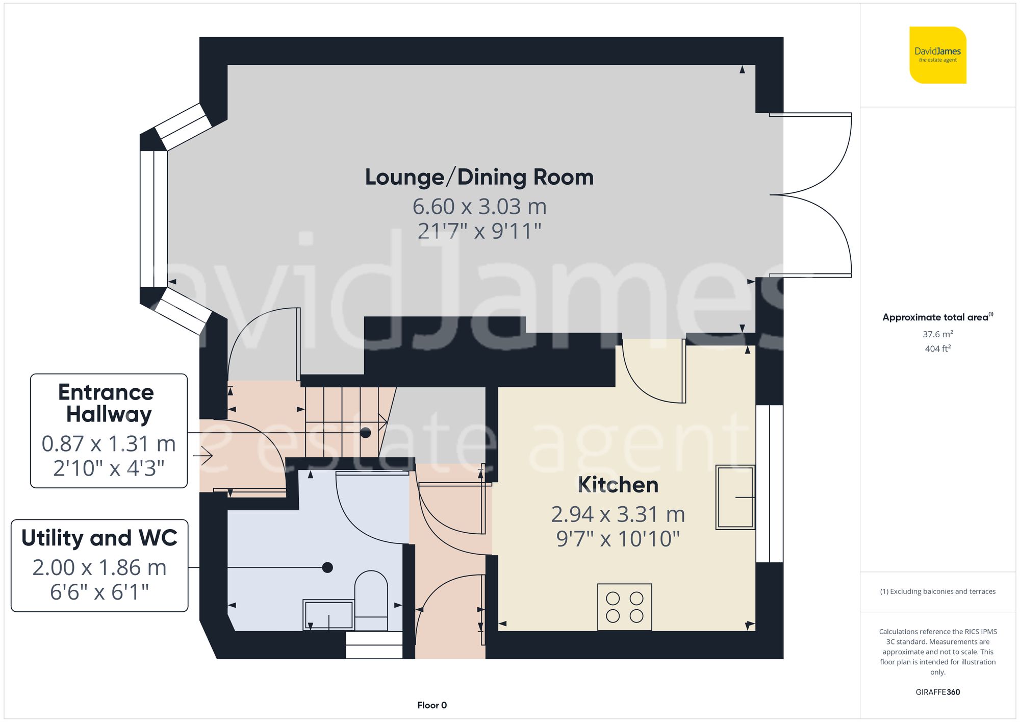 Floorplan for Calverton Avenue, Carlton, Nottingham