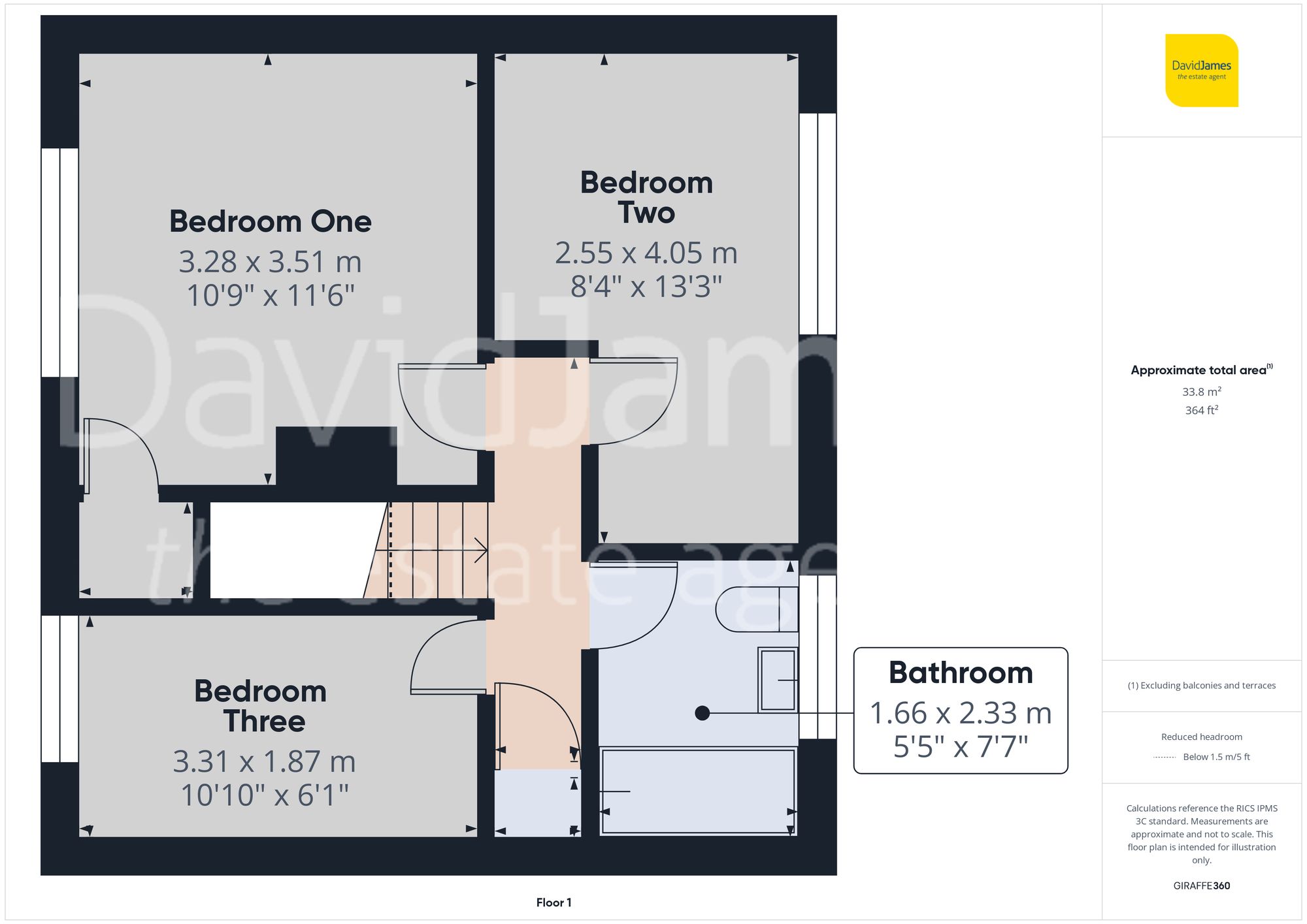 Floorplan for Calverton Avenue, Carlton, Nottingham