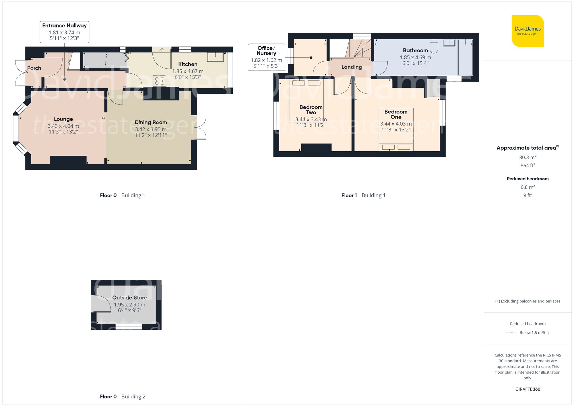 Floorplan for Carlton Hill, Carlton, Nottingham