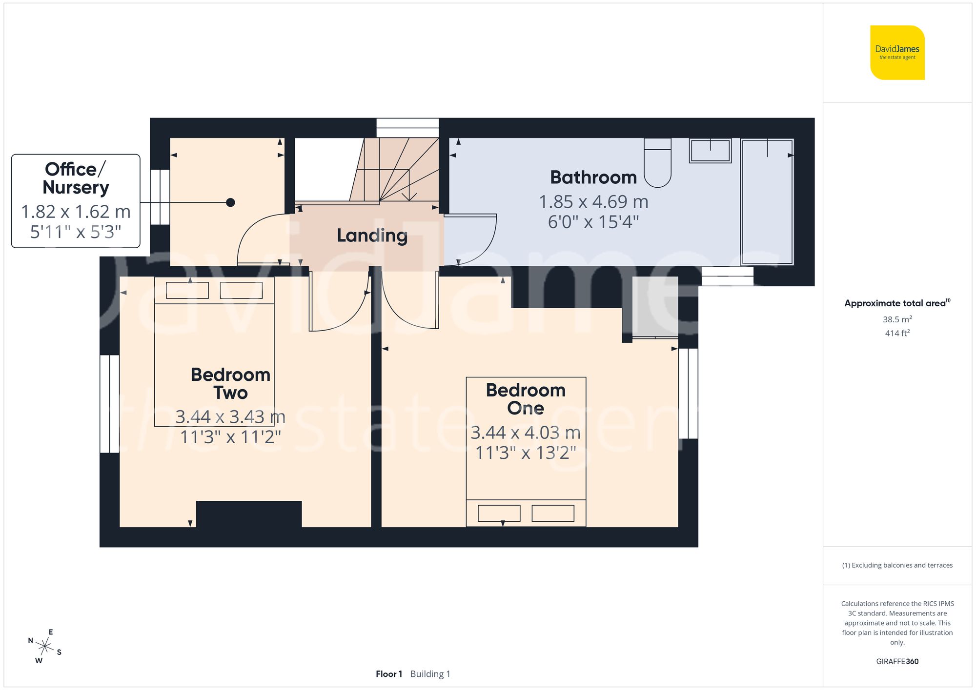 Floorplan for Carlton Hill, Carlton, Nottingham