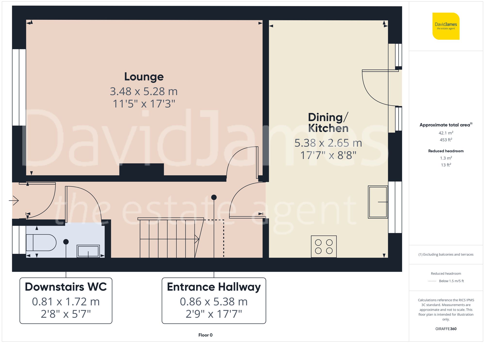 Floorplan for Stacey Avenue, Top Valley, Nottingham