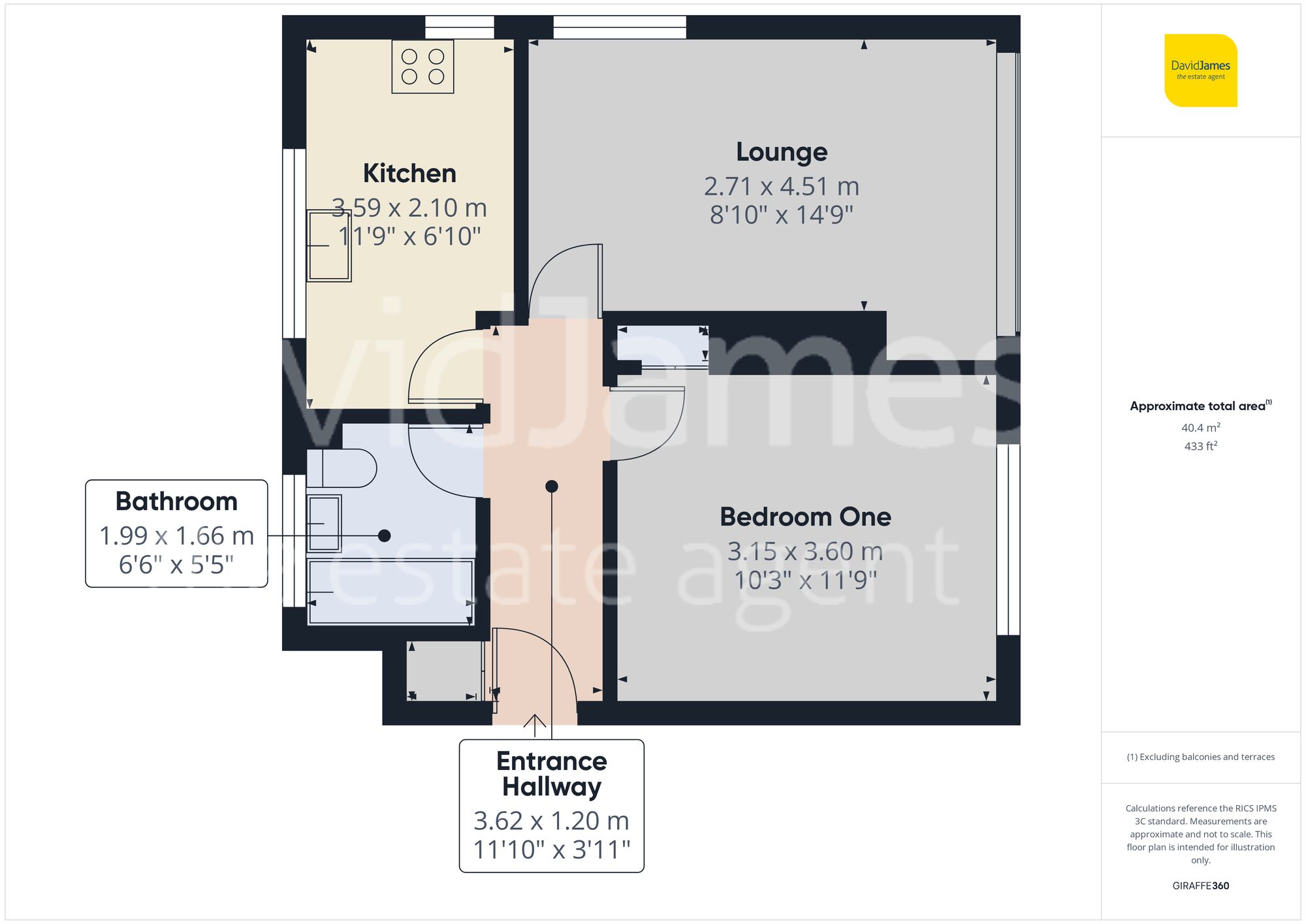 Floorplan for Cross Street, Arnold, Nottingham