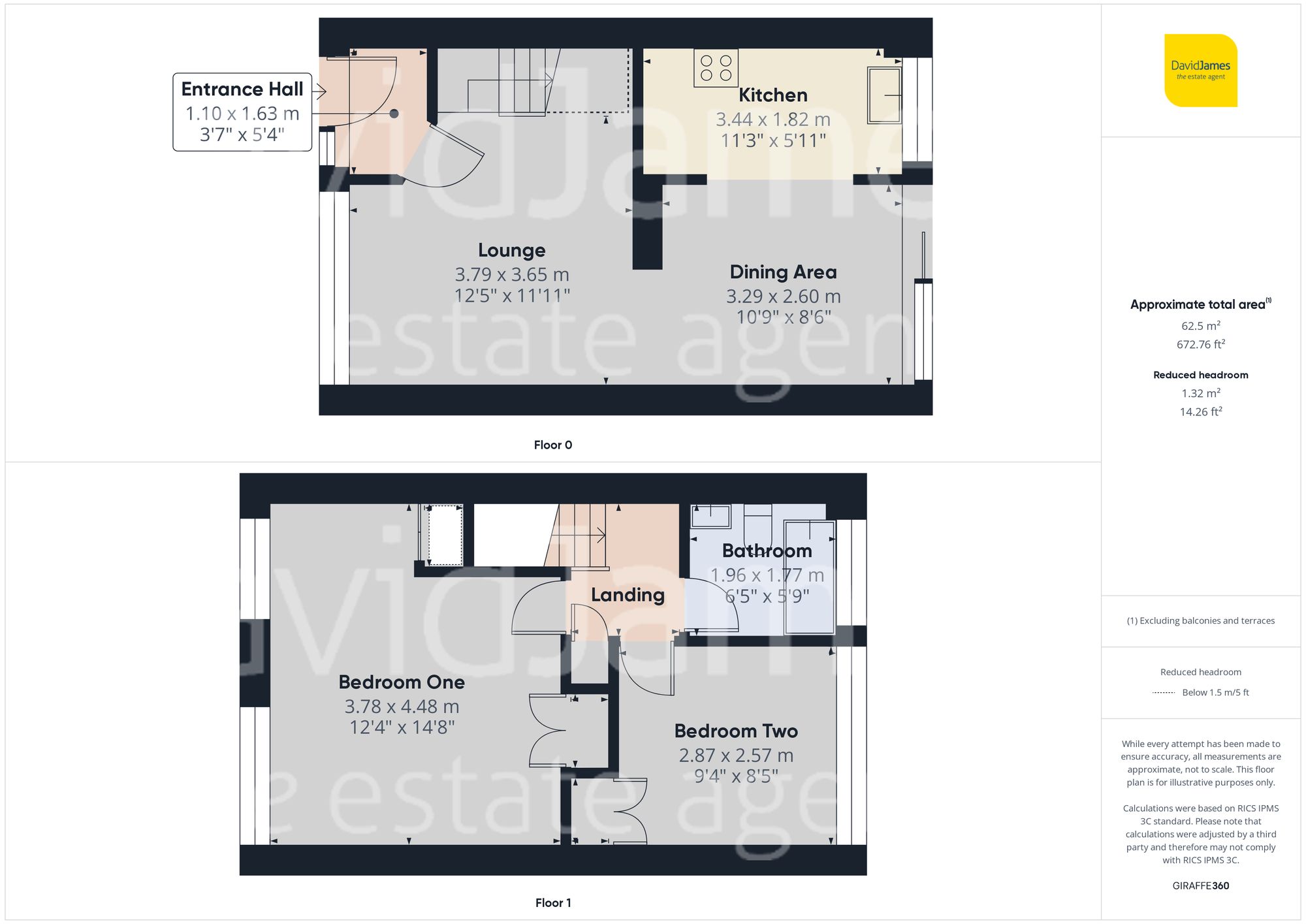 Floorplan for Park View, Mapperley, Nottingham