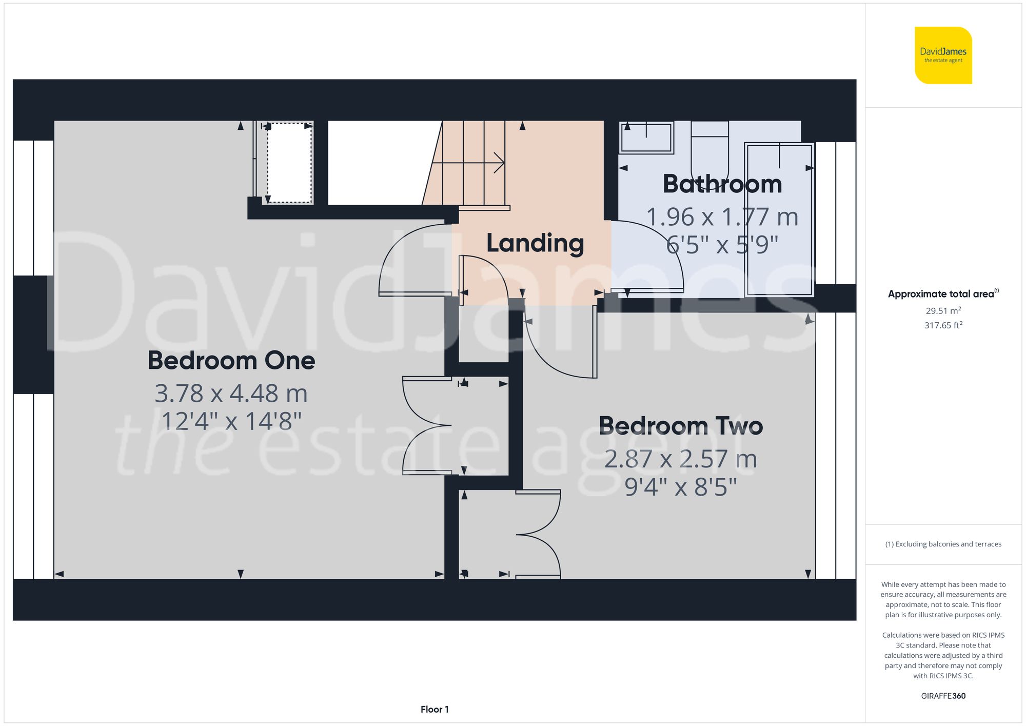 Floorplan for Park View, Mapperley, Nottingham