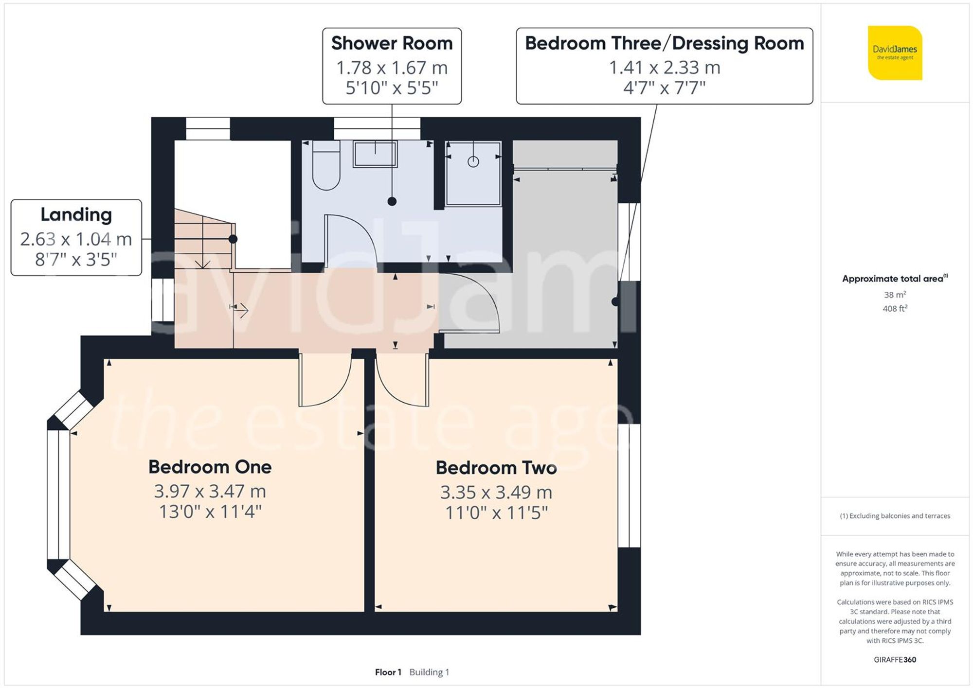 Floorplan for Dorothy Drive, Forest Town, Nottinghamshire