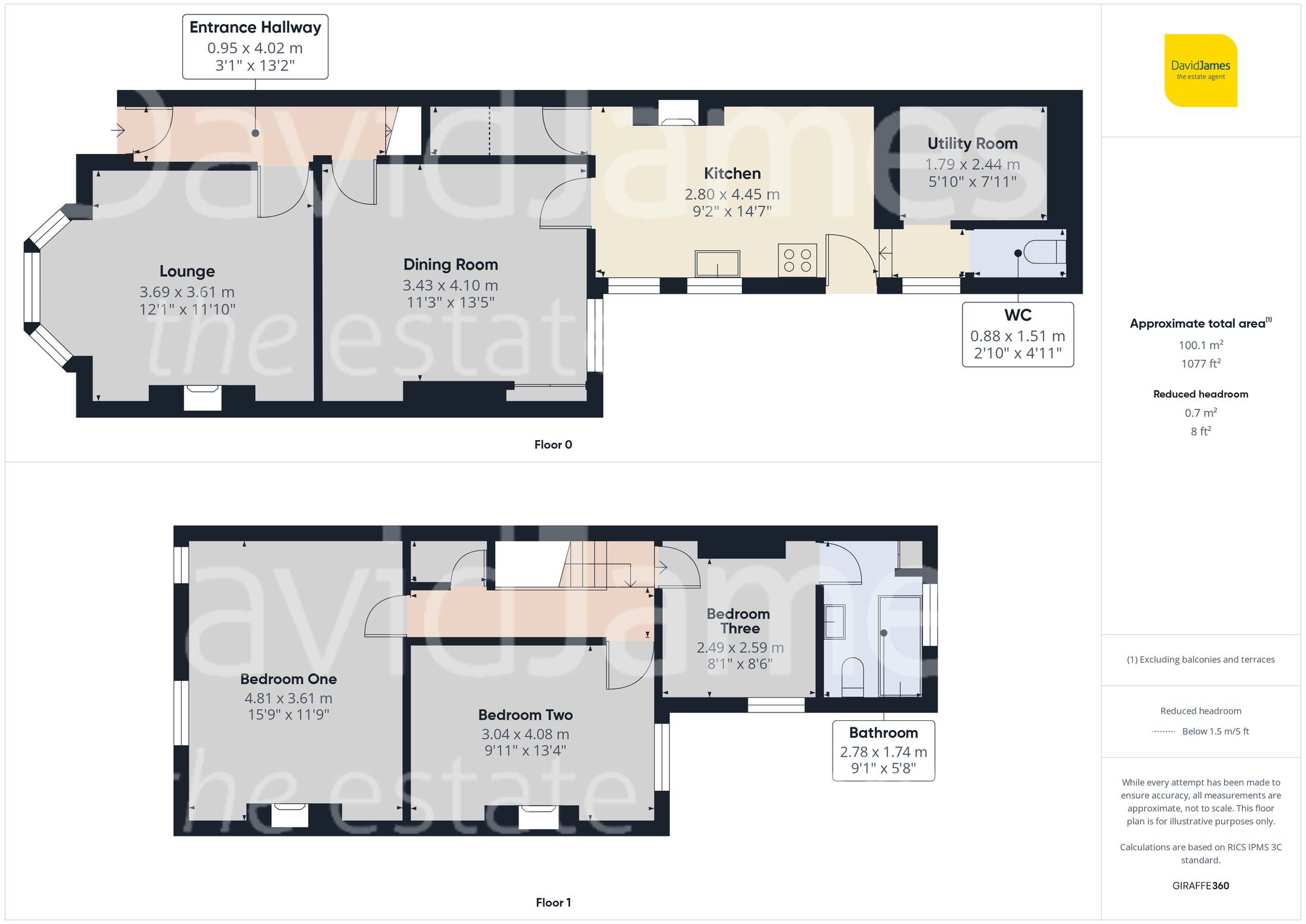 Floorplan for Chandos Street, Netherfield, Nottingham