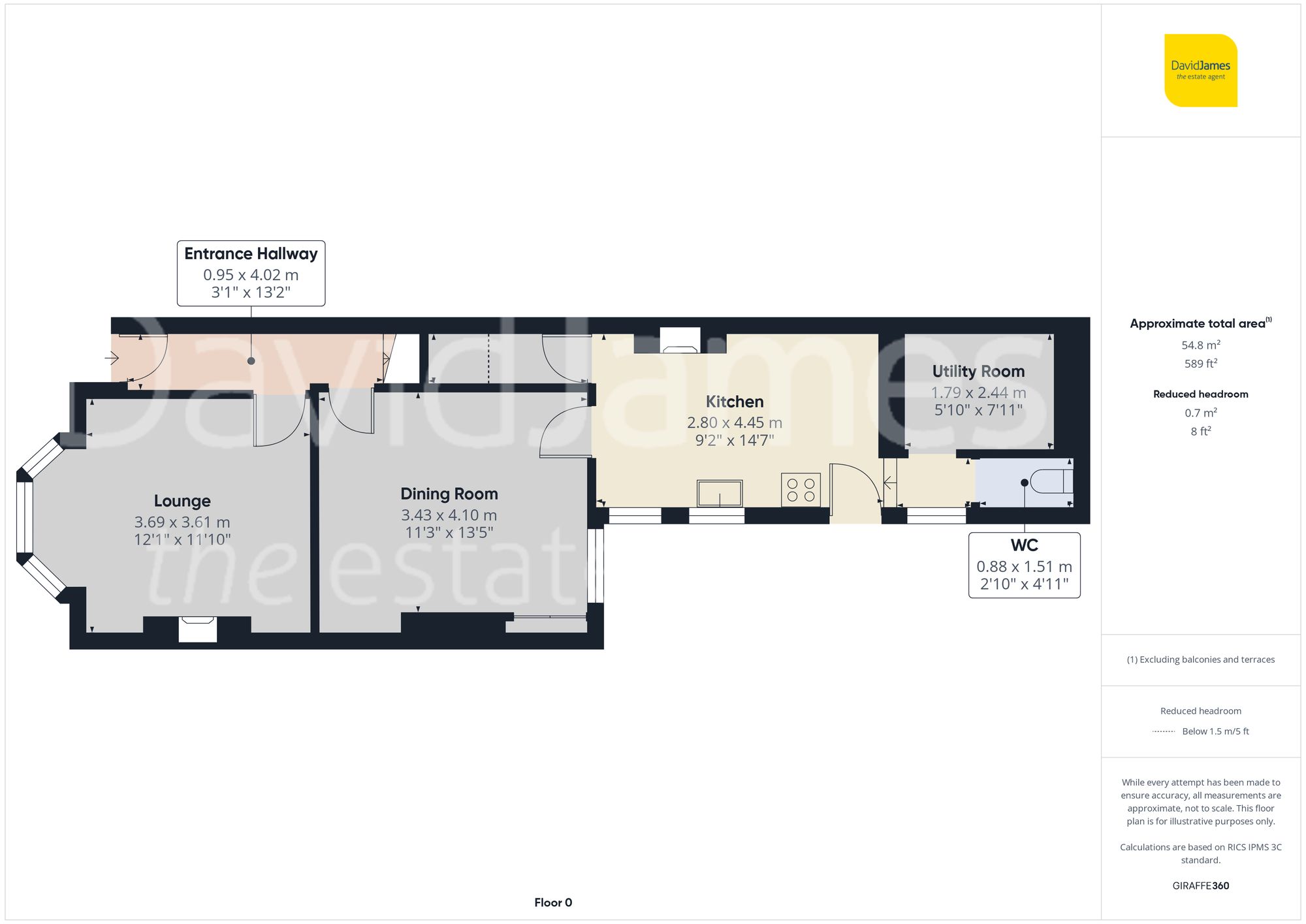 Floorplan for Chandos Street, Netherfield, Nottingham