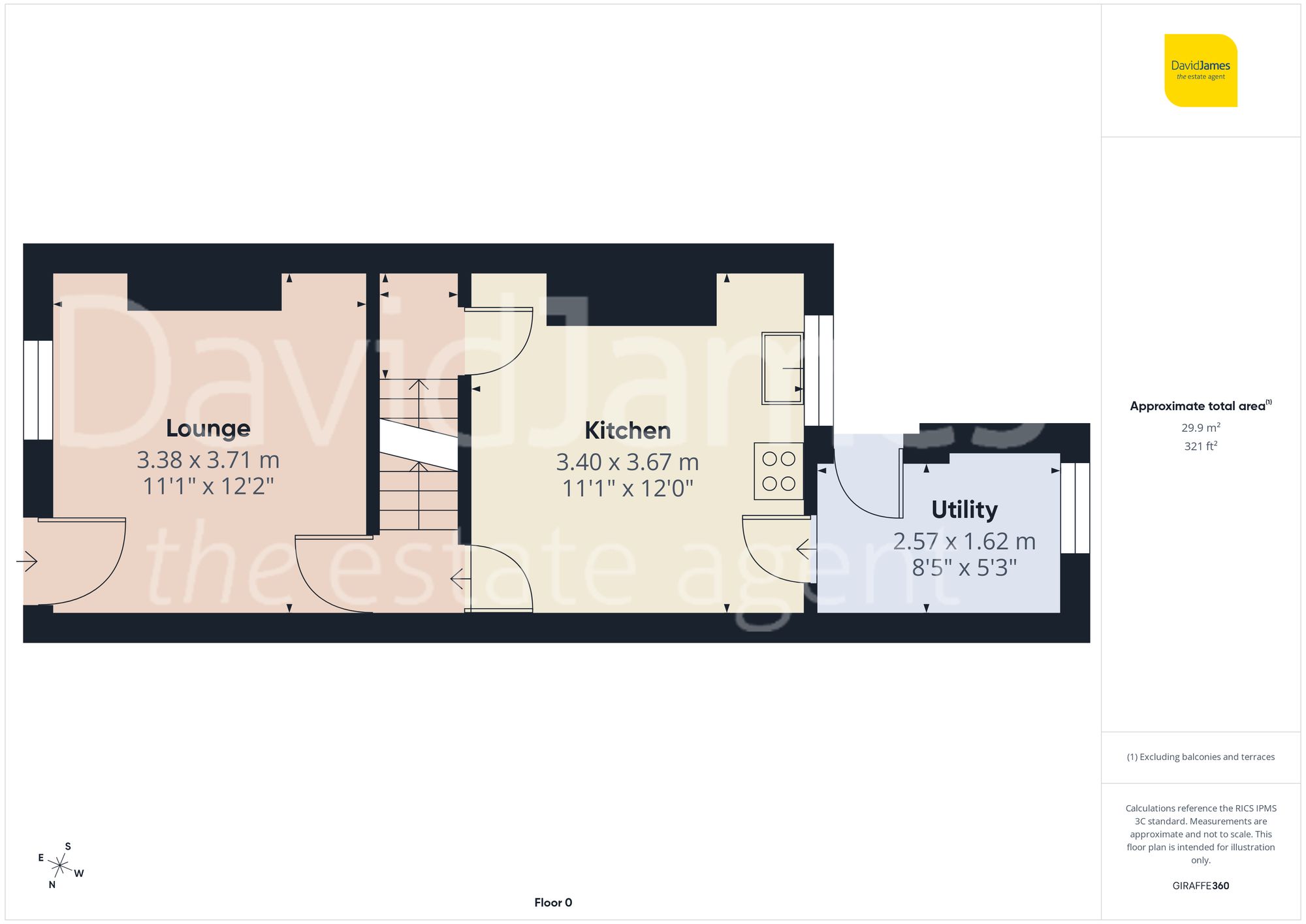 Floorplan for York Street, Sutton-In-Ashfield, Nottinghamshire