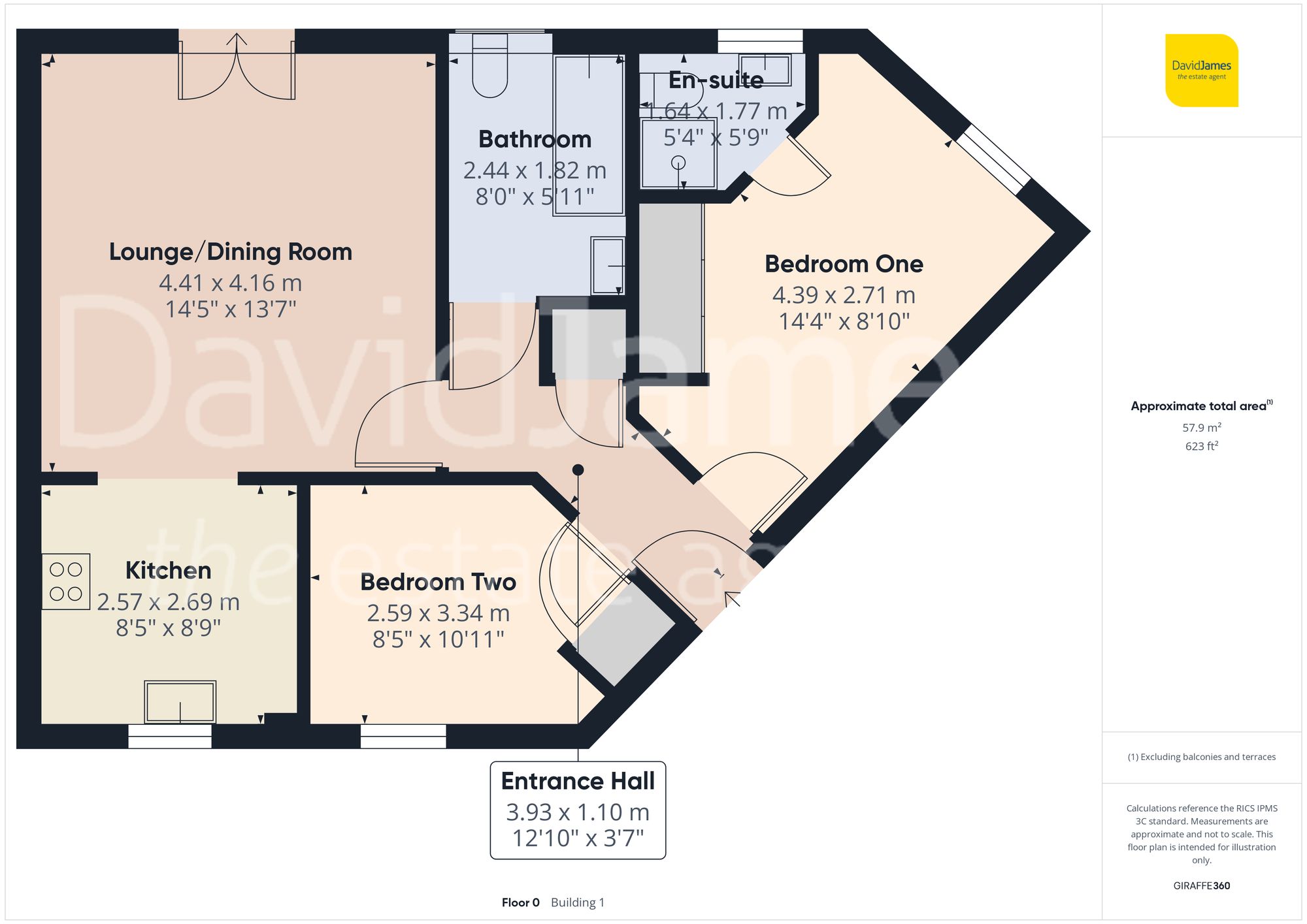 Floorplan for Flatts Lane, Calverton, Nottingham