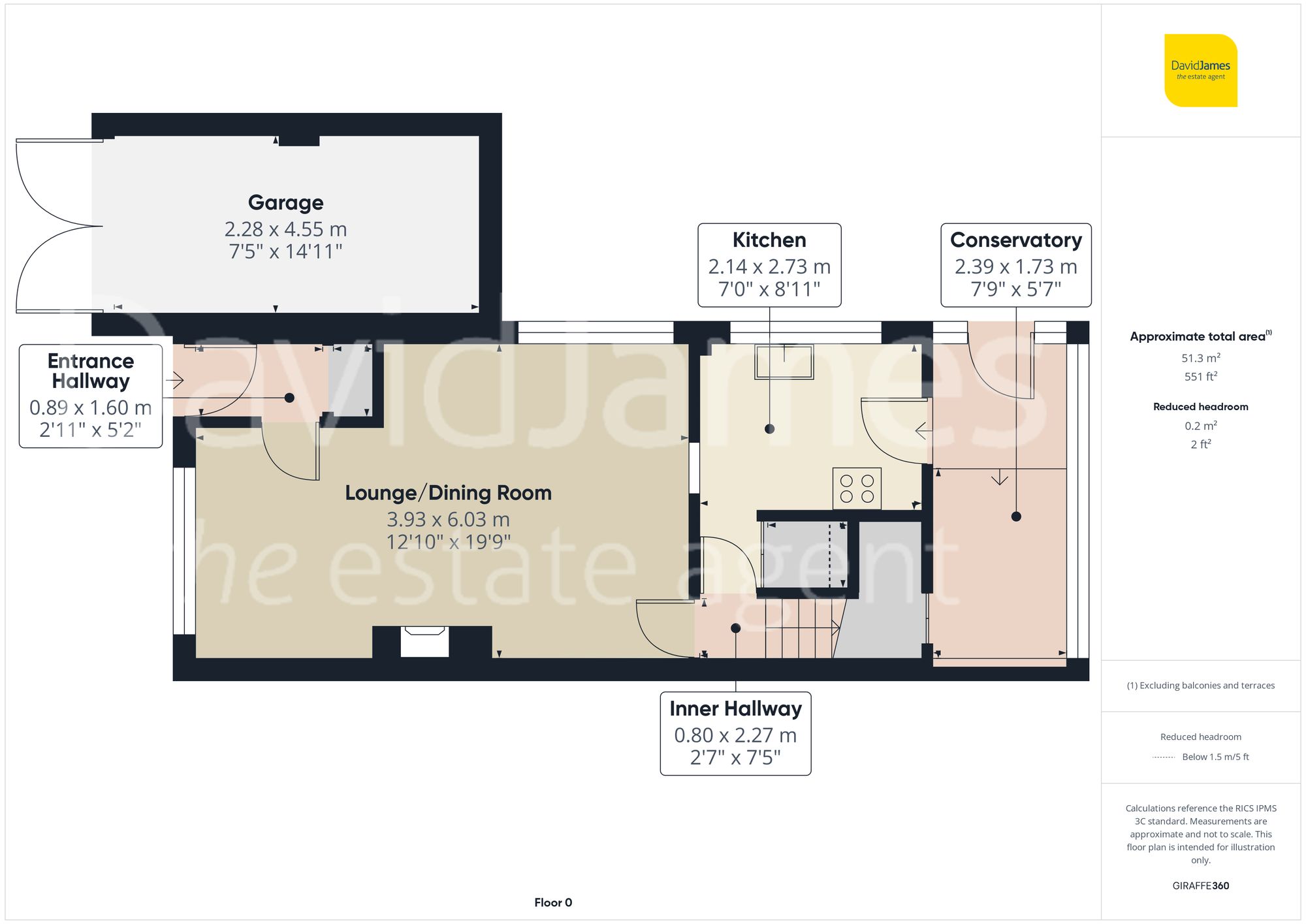 Floorplan for Ball Street, Nottingham