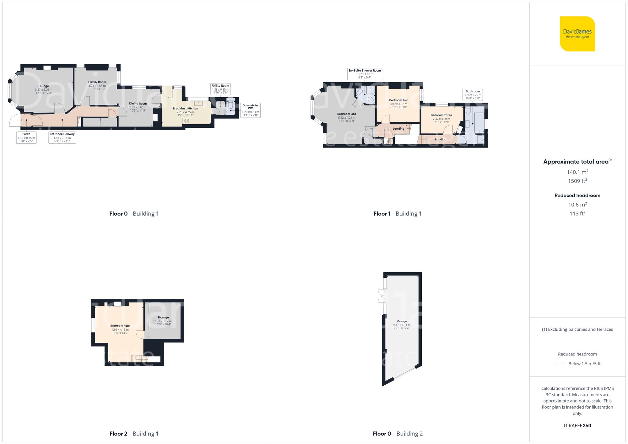 Floorplan for Denmark Grove, Alexandra Park, Nottingham