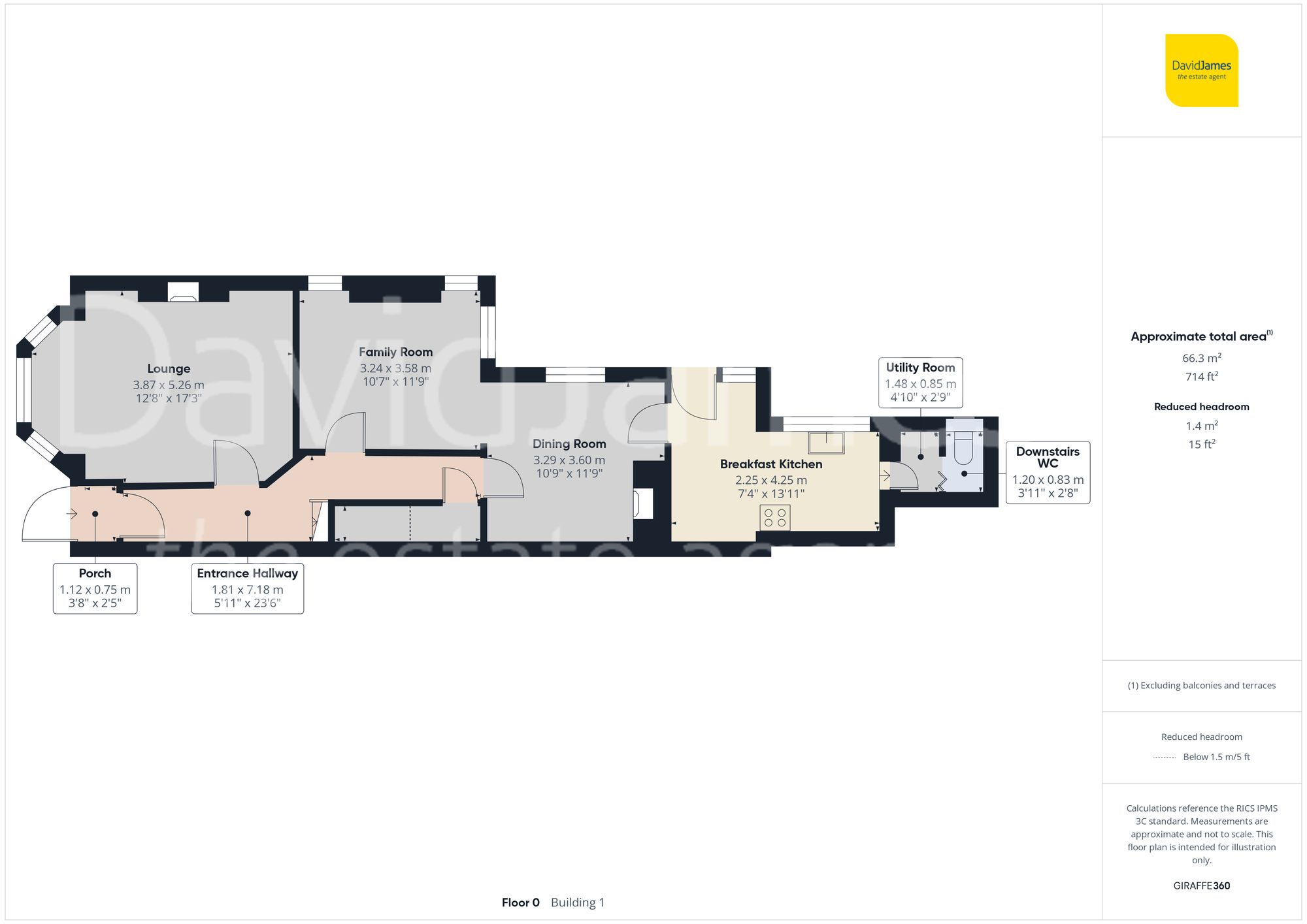 Floorplan for Denmark Grove, Alexandra Park, Nottingham