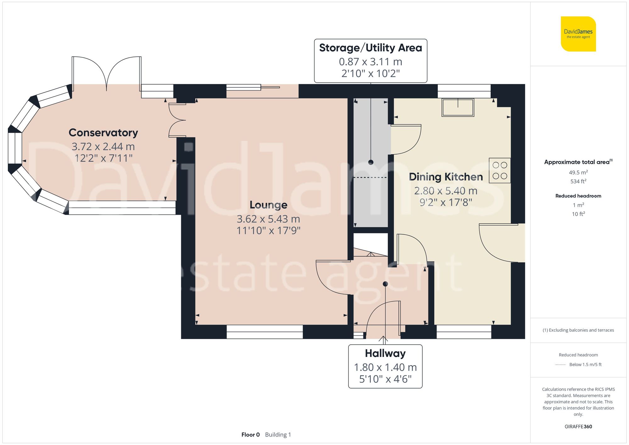 Floorplan for Abington Avenue, Sutton in Ashfield, Nottinghamshire