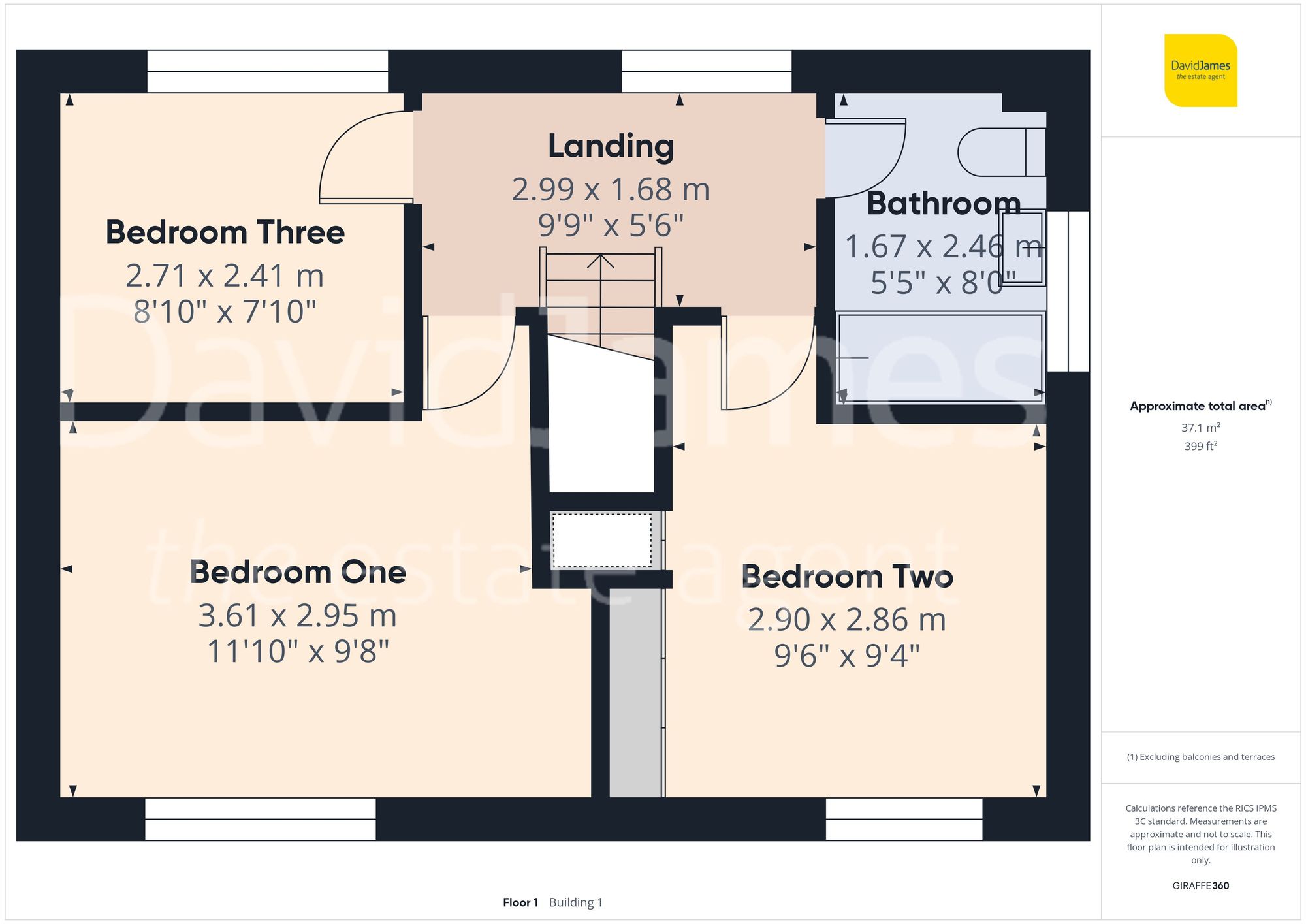 Floorplan for Abington Avenue, Sutton in Ashfield, Nottinghamshire