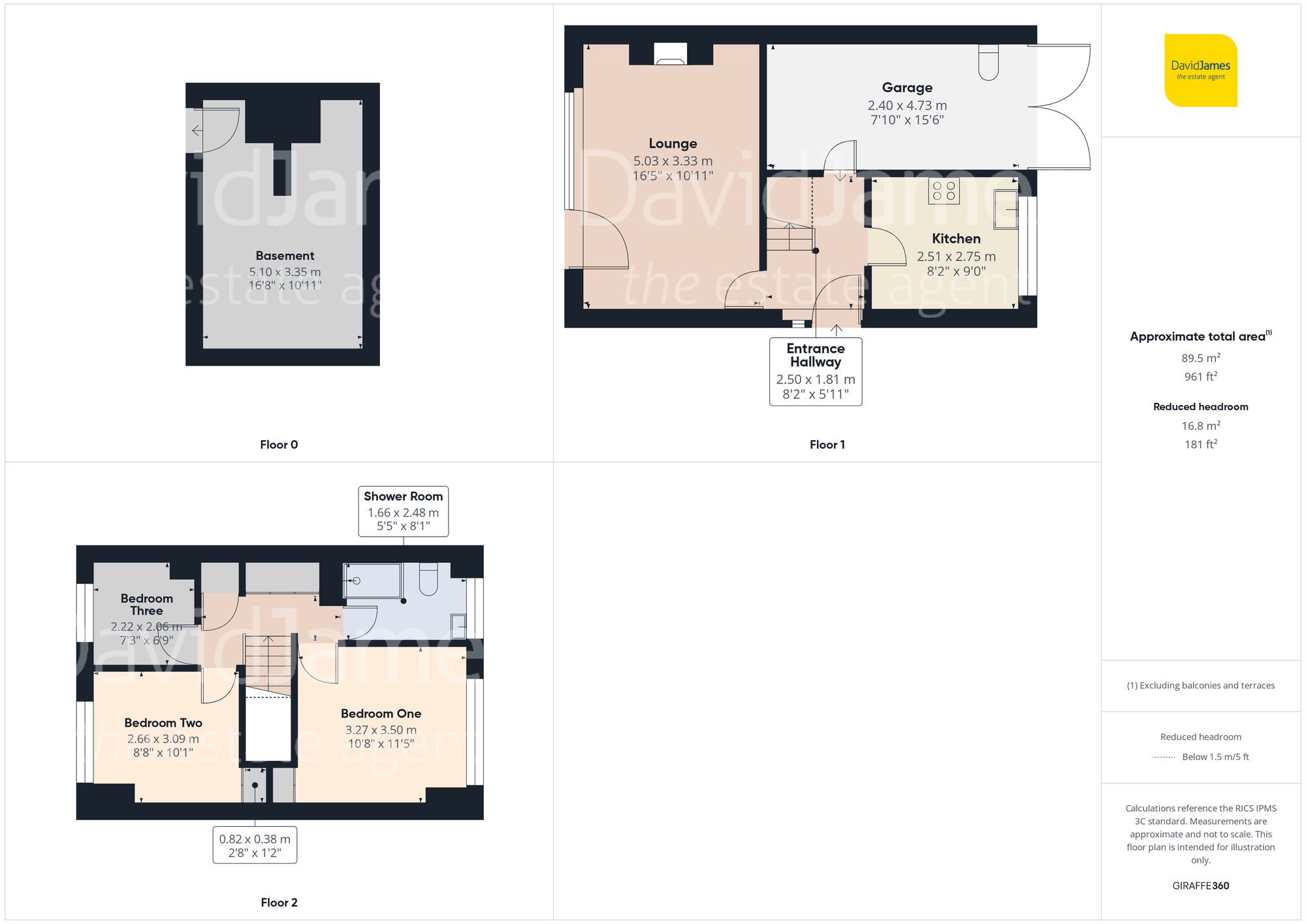 Floorplan for Kent Road, Mapperley, Nottingham