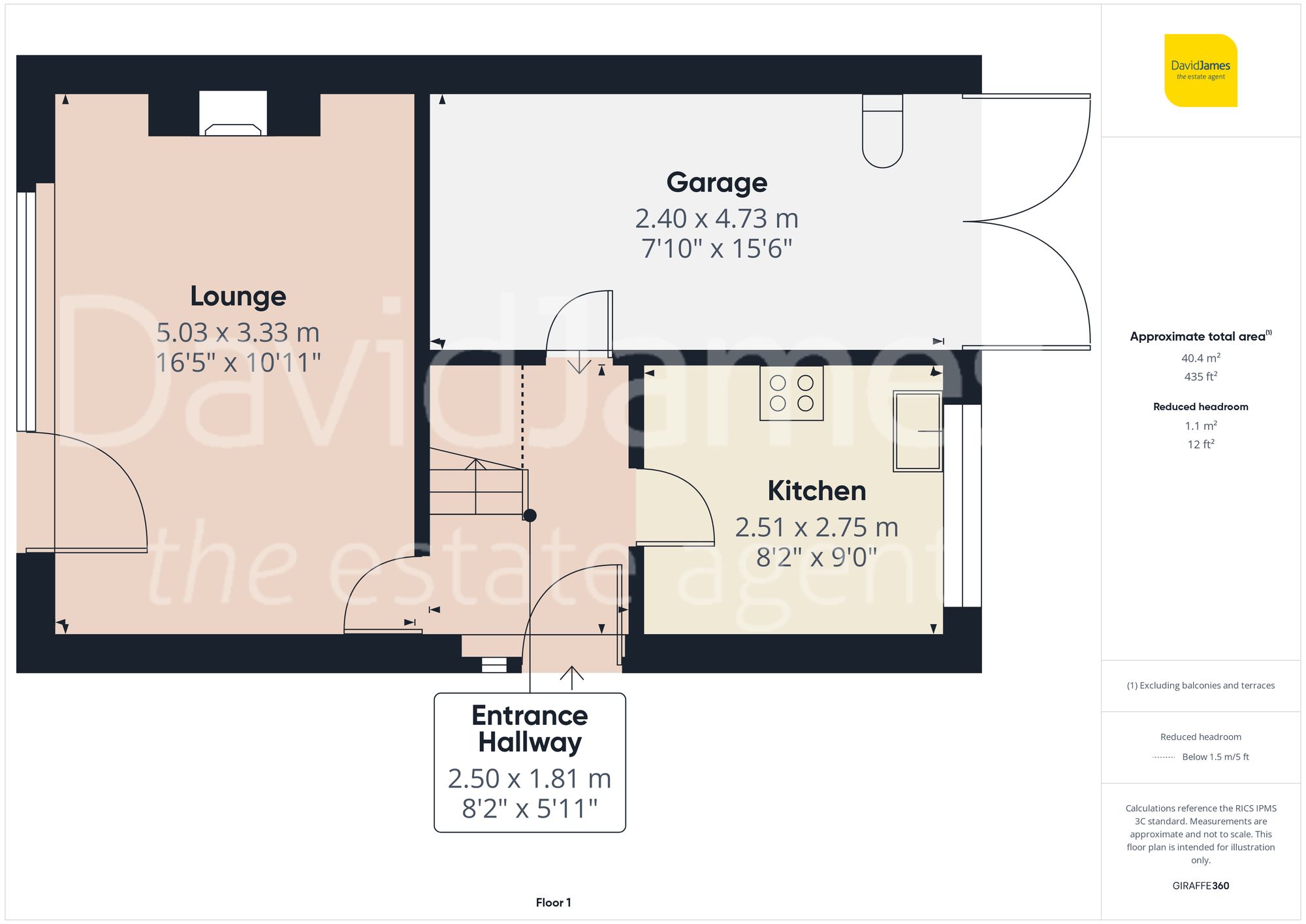 Floorplan for Kent Road, Mapperley, Nottingham