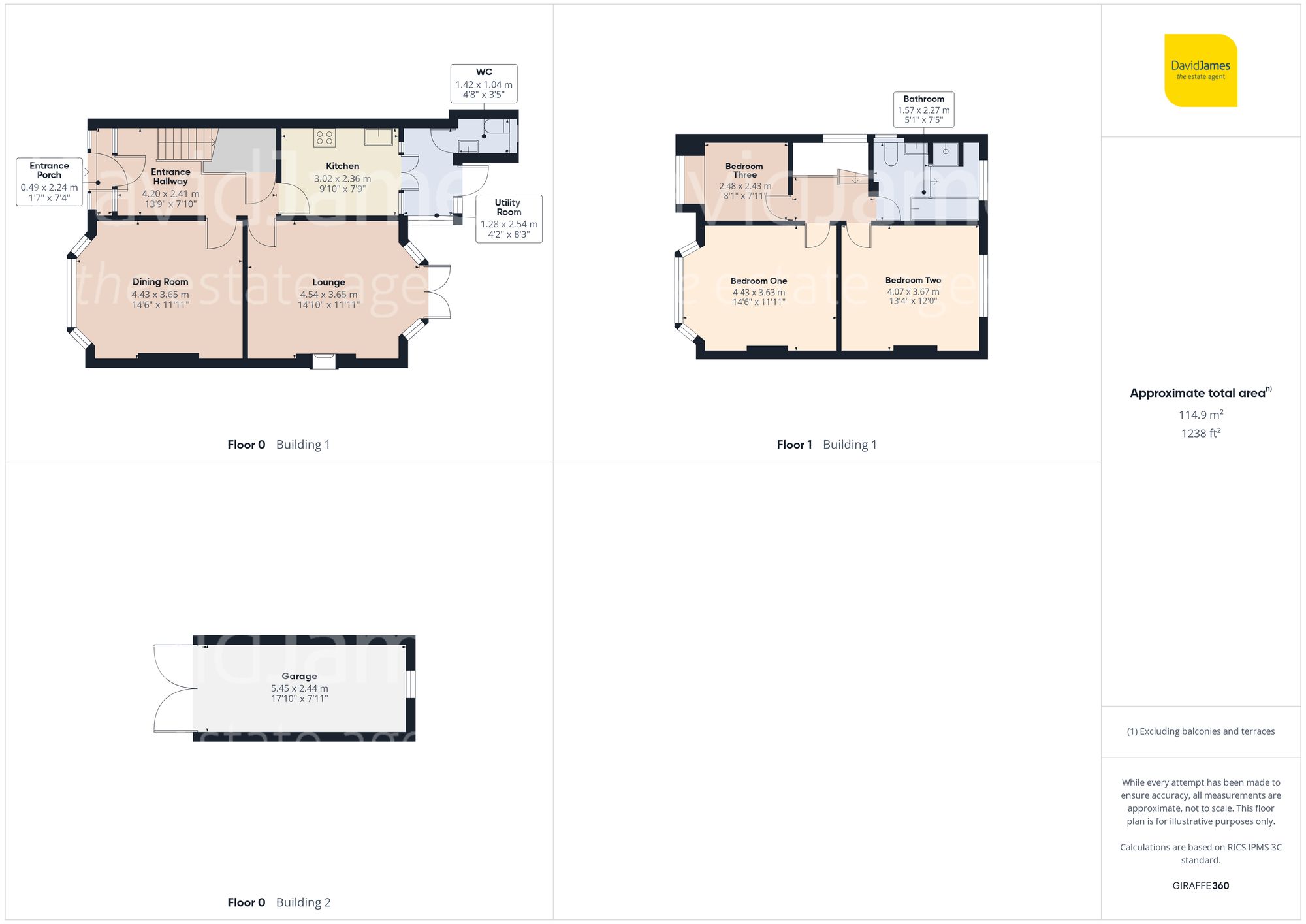 Floorplan for Plains Road, Mapperley, Nottingham