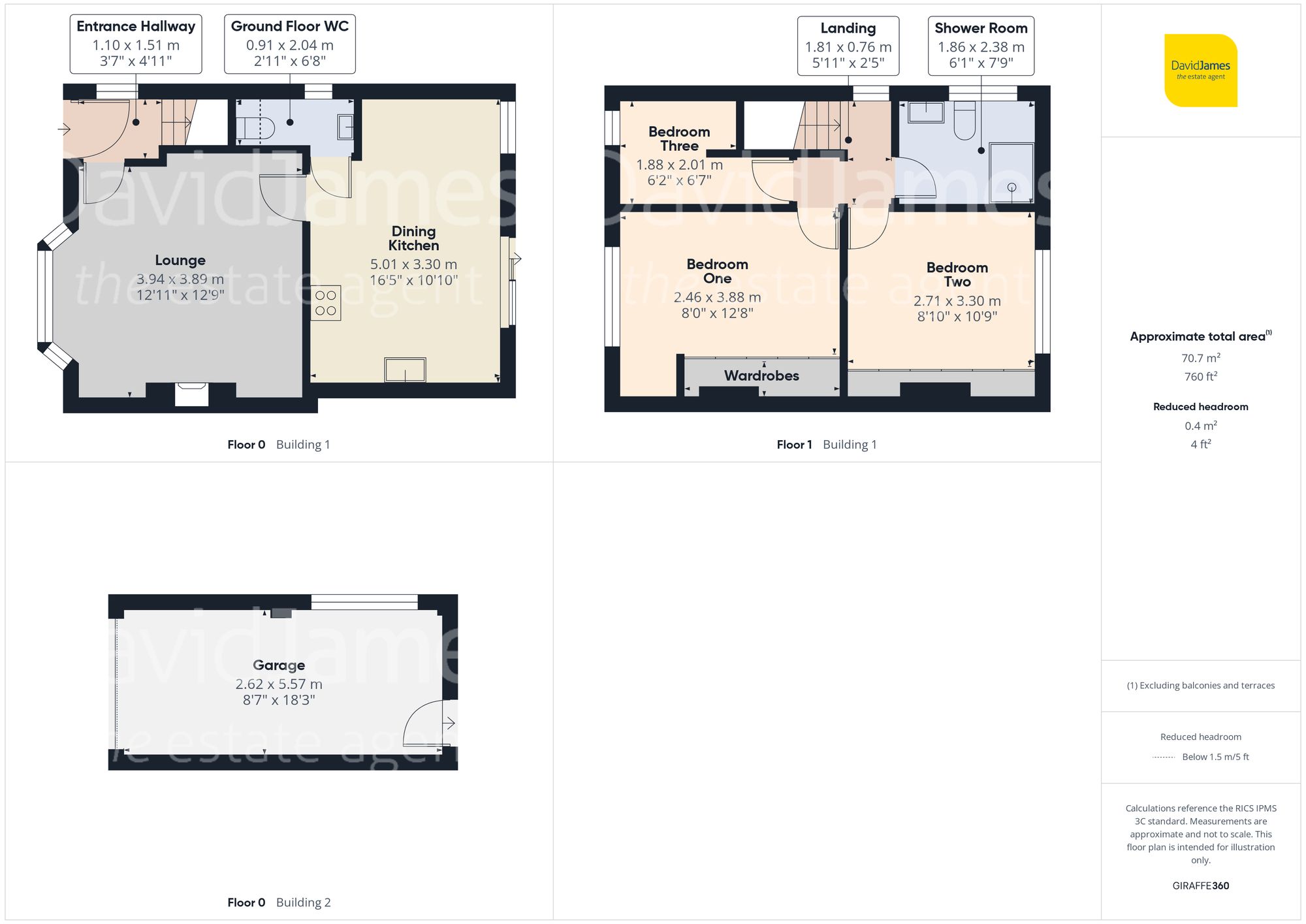 Floorplan for Darley Avenue, Carlton, Nottingham