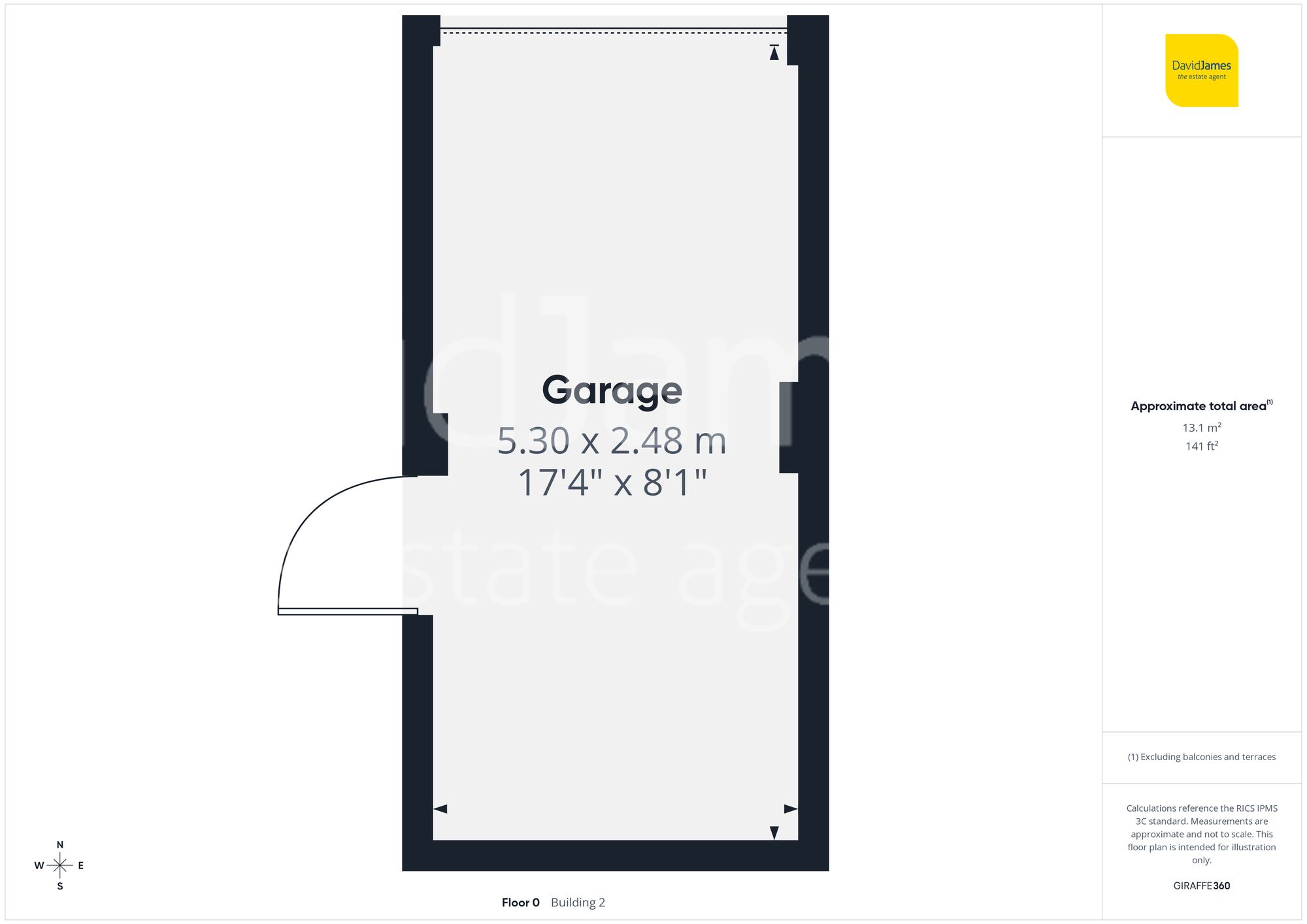 Floorplan for Garton Close, Bulwell, Nottingham